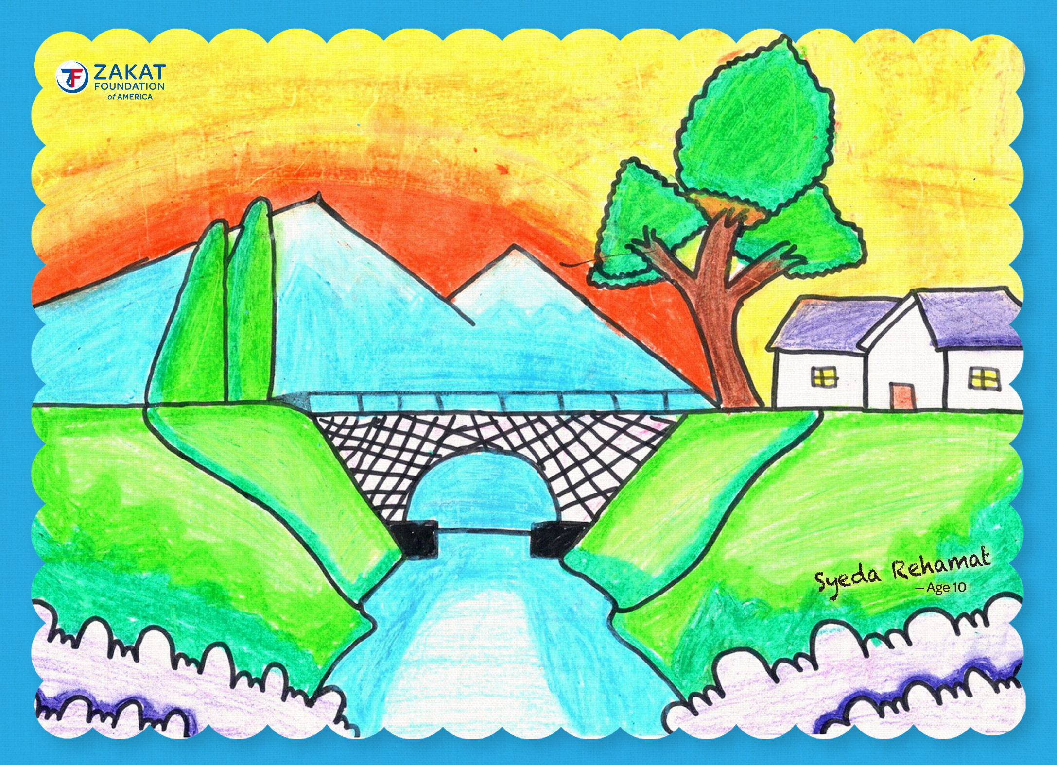 14 year old Syeda, our sponsored orphan from India, is at the top of her class and dreams of becoming a doctor