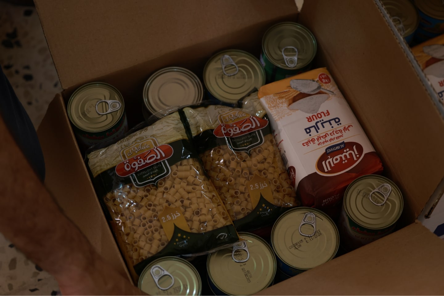 The food boxes that Zakat Foundation of America provides always contain quality, locally sourced items