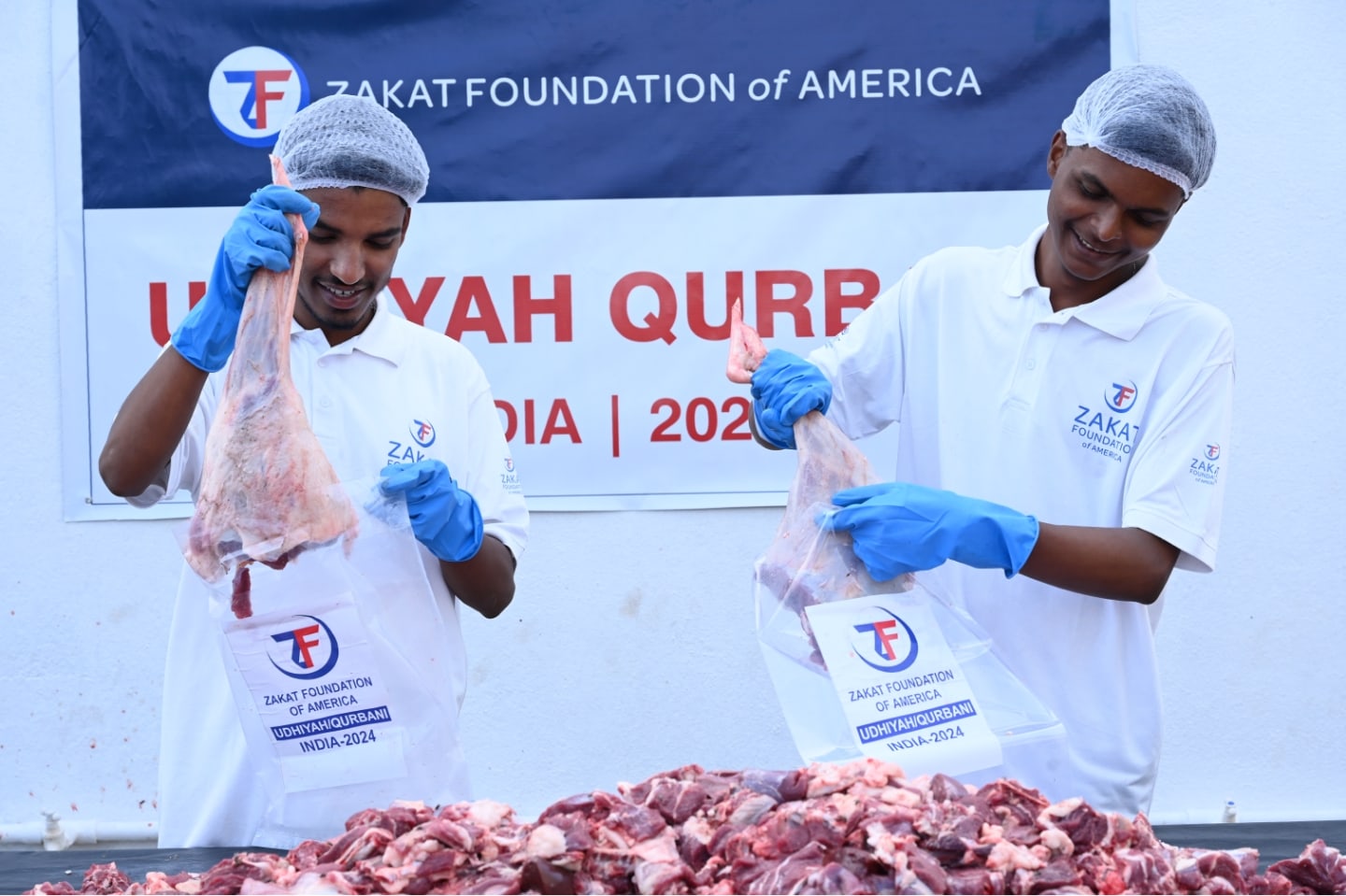 When we execute Udhiyah/Qurbani, we follow the highest ethical Islamic practices for butchering our meat