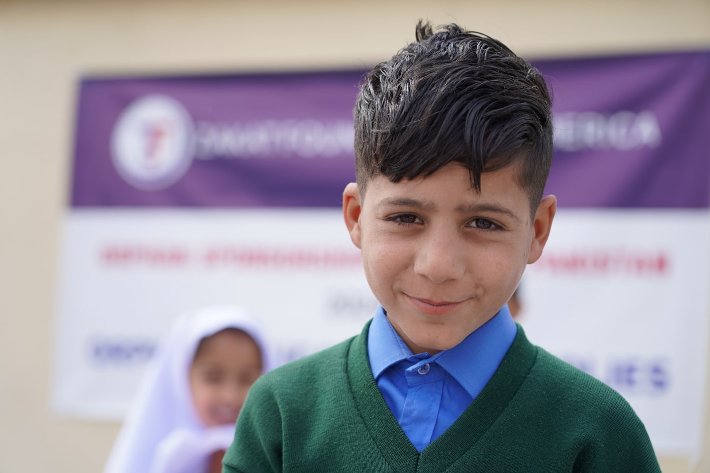 Children in poverty impacted by parental loss need support and love. Our donors make a difference by providing orphans with food, clothing, shelter, education, and so much more<br>الأطفال الذين فقدوا أحد الوالدين يواجهون تحديات قاسية، لكن بدعمكم، يمكننا ملء هذا الفراغ بالحب والرعاية، ومنحهم شعورًا بالانتماء.