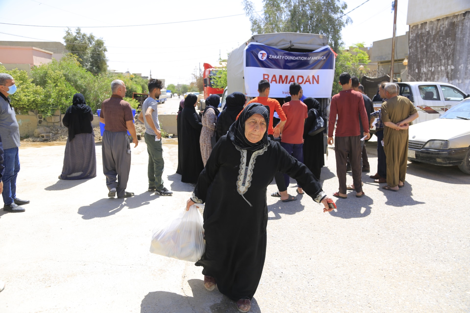 Many families face hunger in Iraq; our food packages in Ramadan bring comfort and hope.