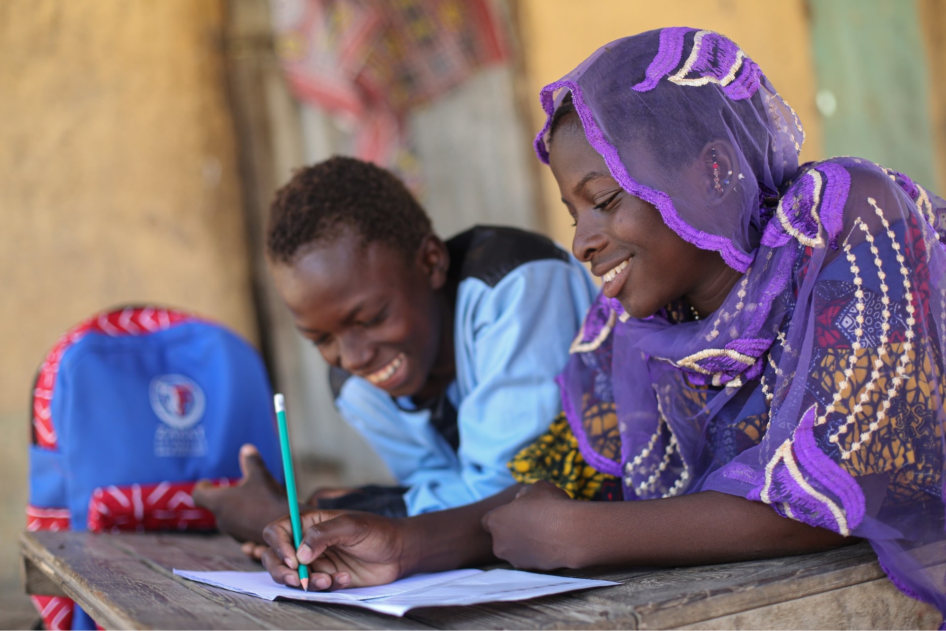 Sponsored children in Mali received education support through our Orphan Care program.