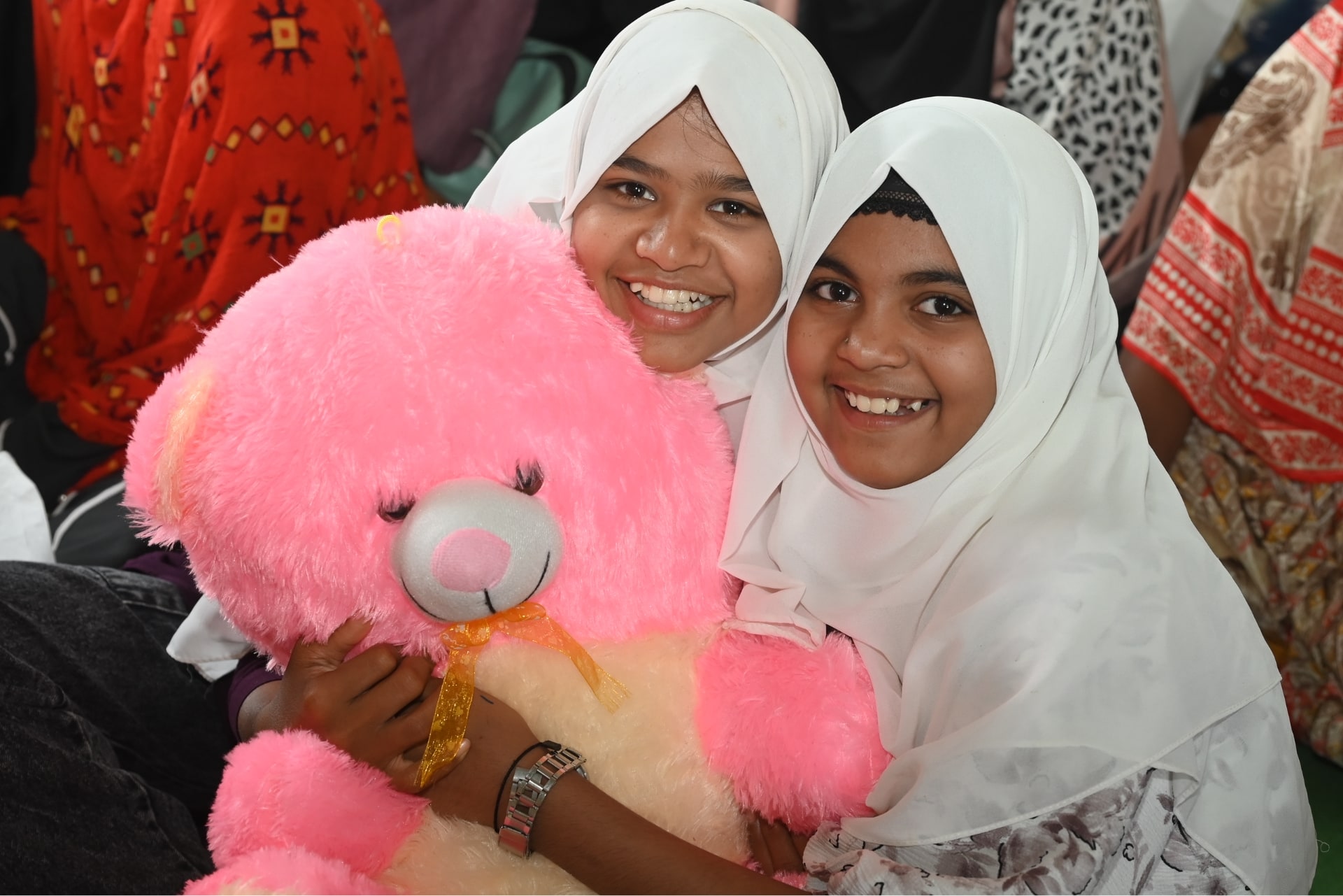 Sponsorships allow orphans to take part in Eid festivities and enjoy gifts.