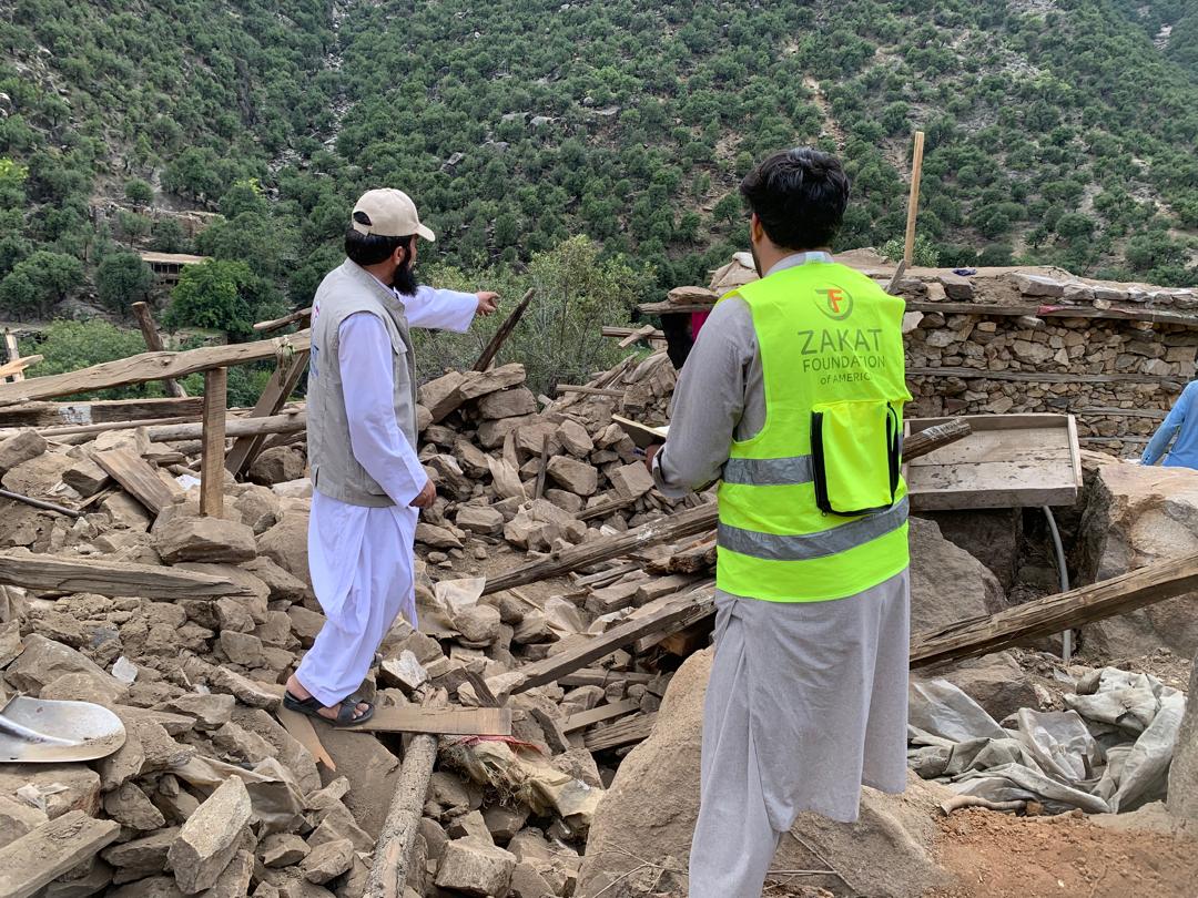 Our team conducts needs assessments in the aftermath of the Afghanistan earthquake
