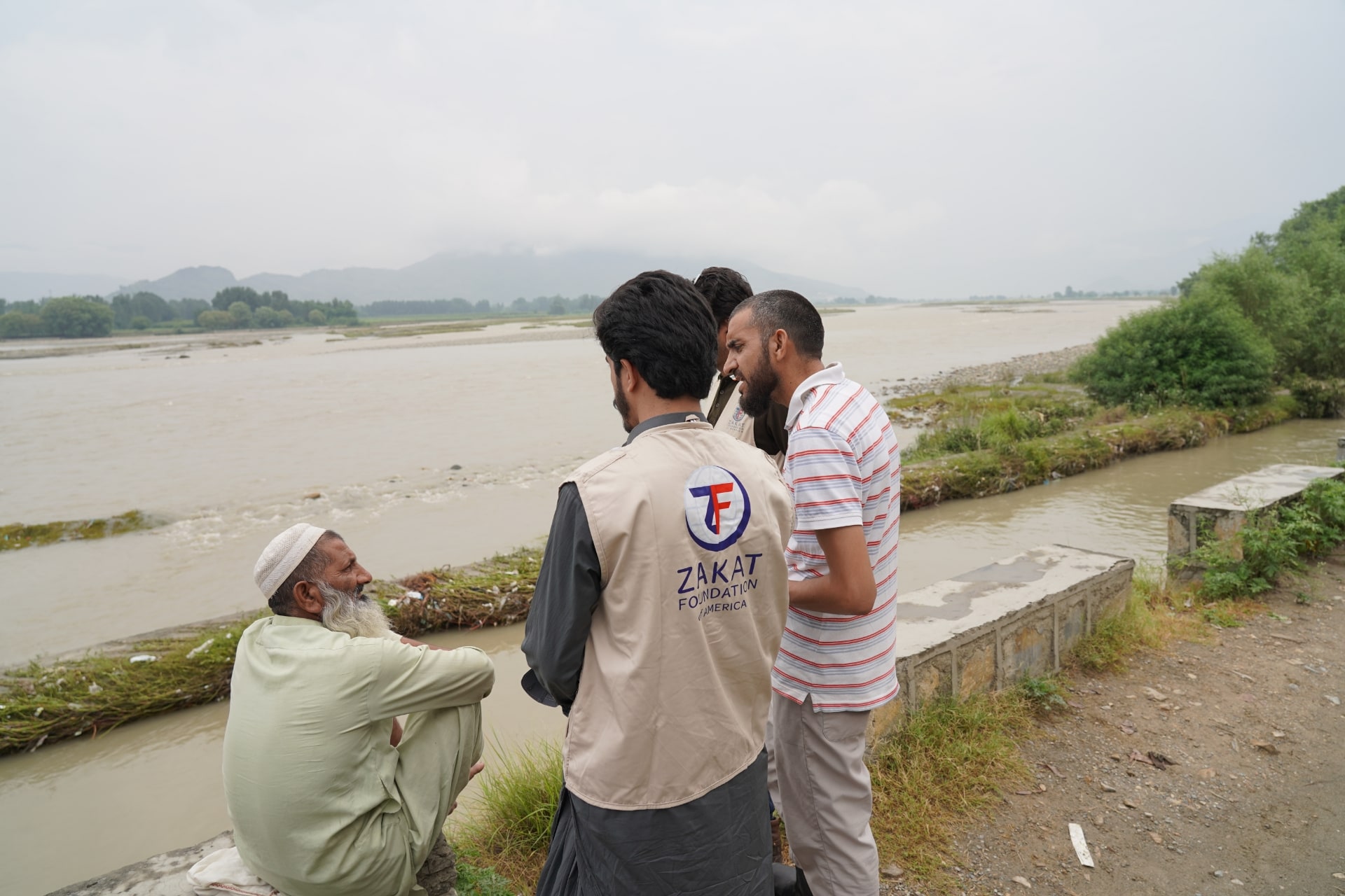 Our team talks to a Pakistan flood survivor as needs assessment continues.