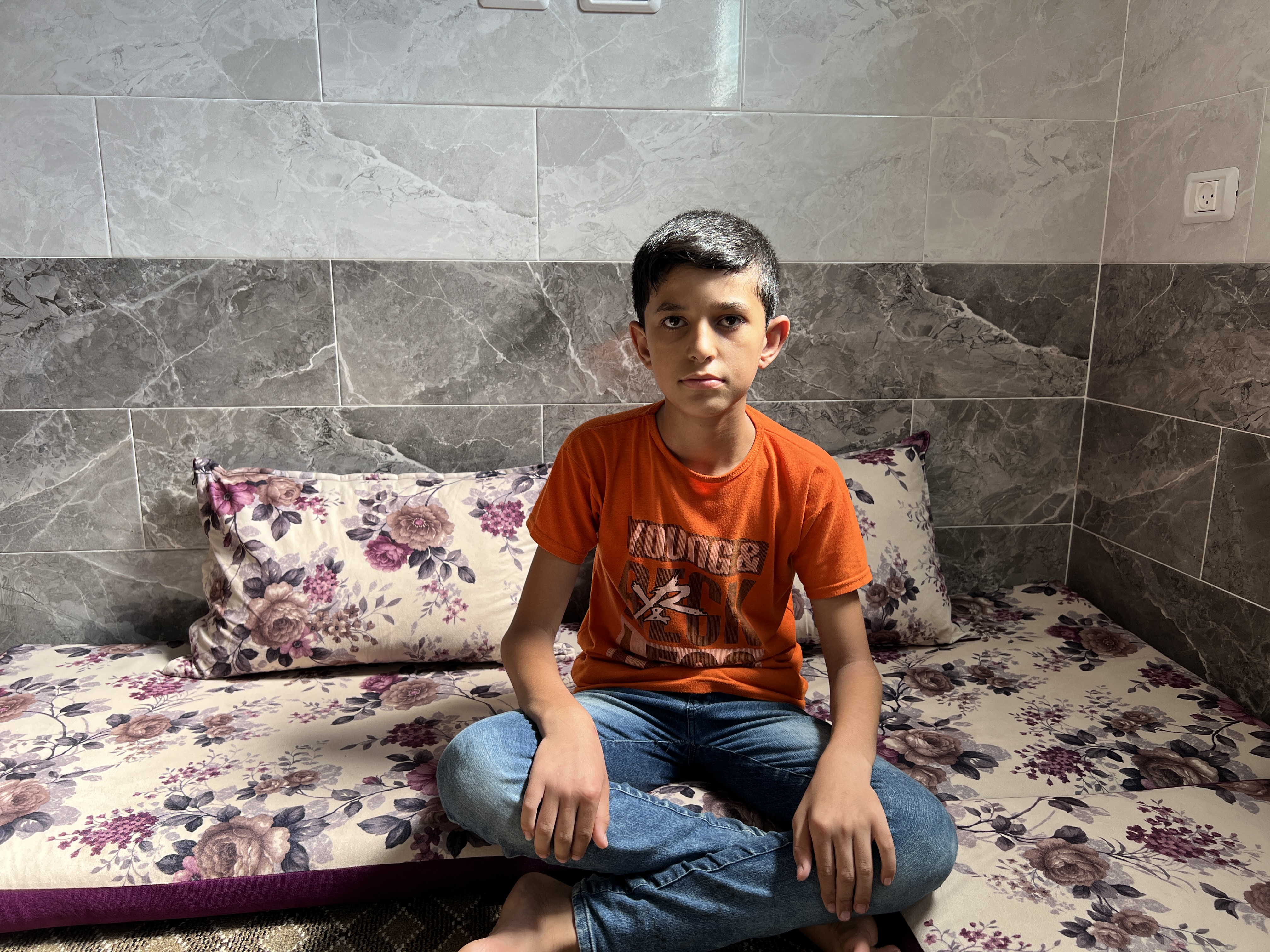 Yousef, 13, was a resilient and hardworking student who faced hardship with quiet strength after losing his father in 2018. He and his older brother were killed when their home in Al-Bureij was destroyed; his mother and brother survived.