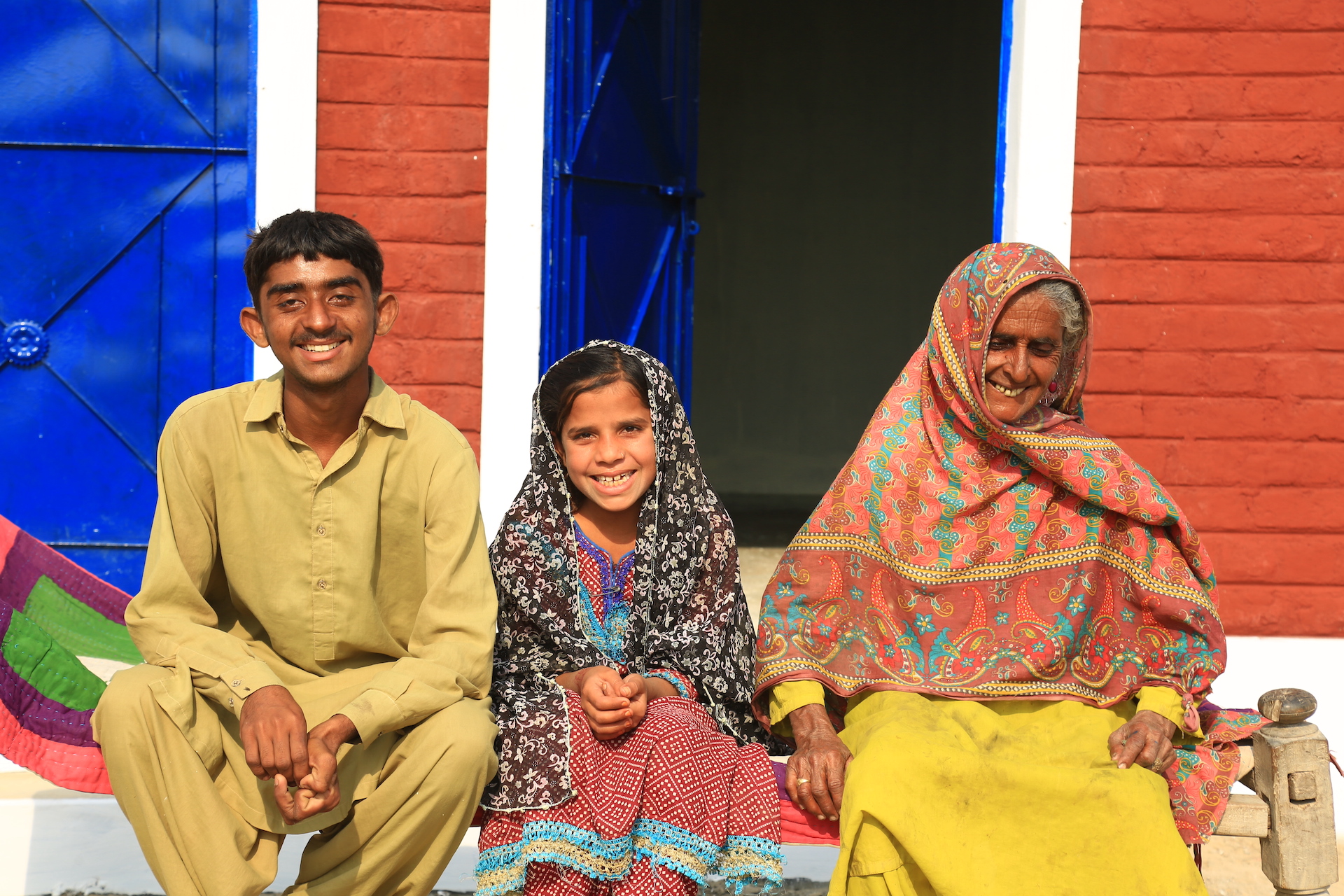 A family receives a brand new home after flooding