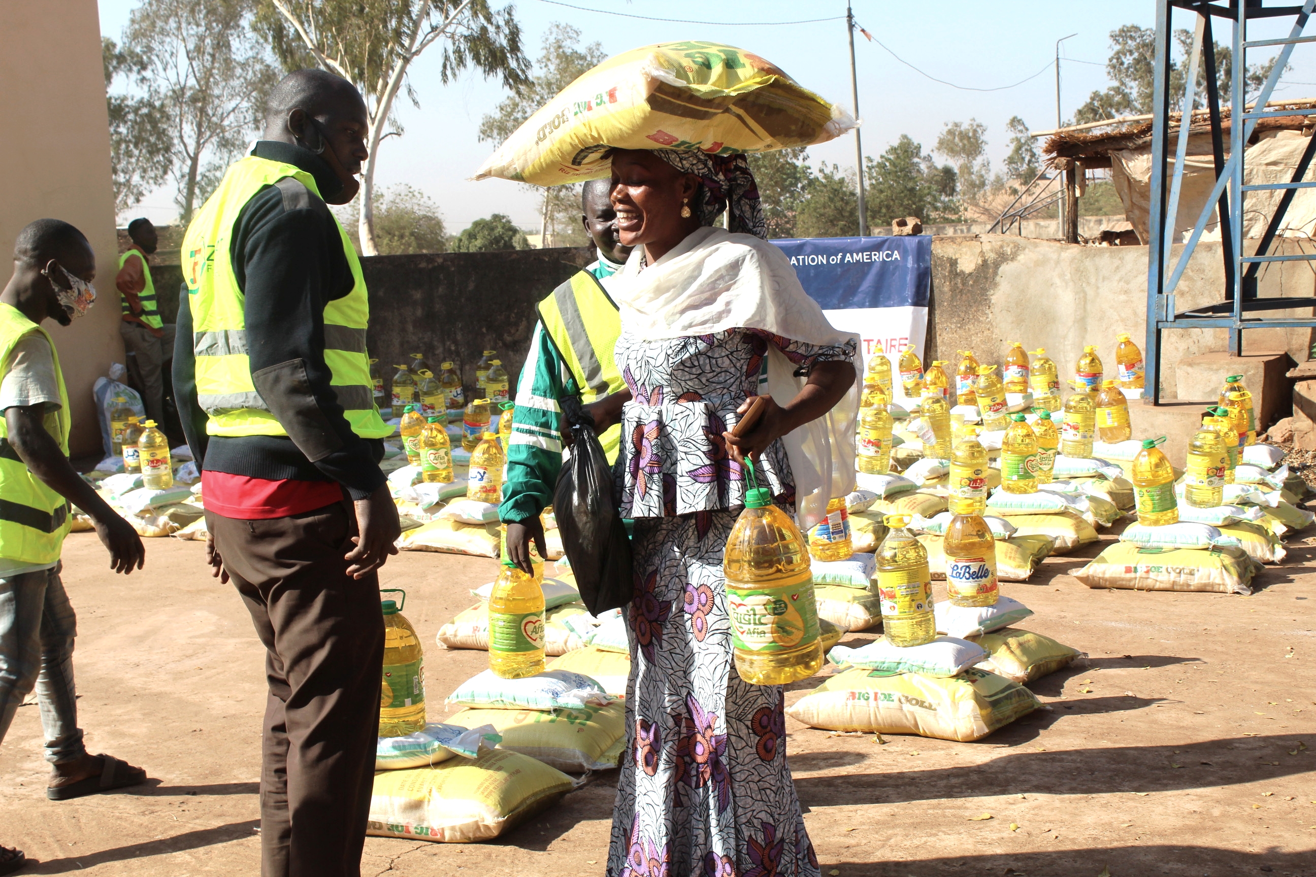 A family will be fed with your support for our food packages