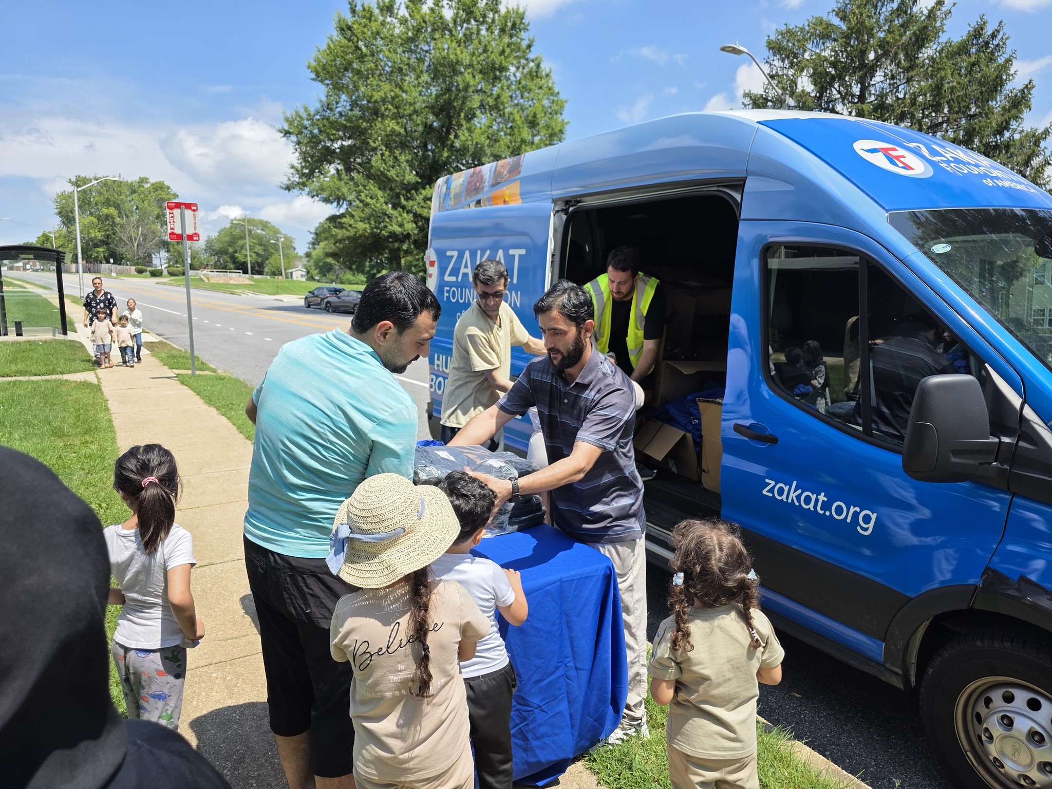 Backpacks distributed by our teams in Baltimore bring joy to local school children