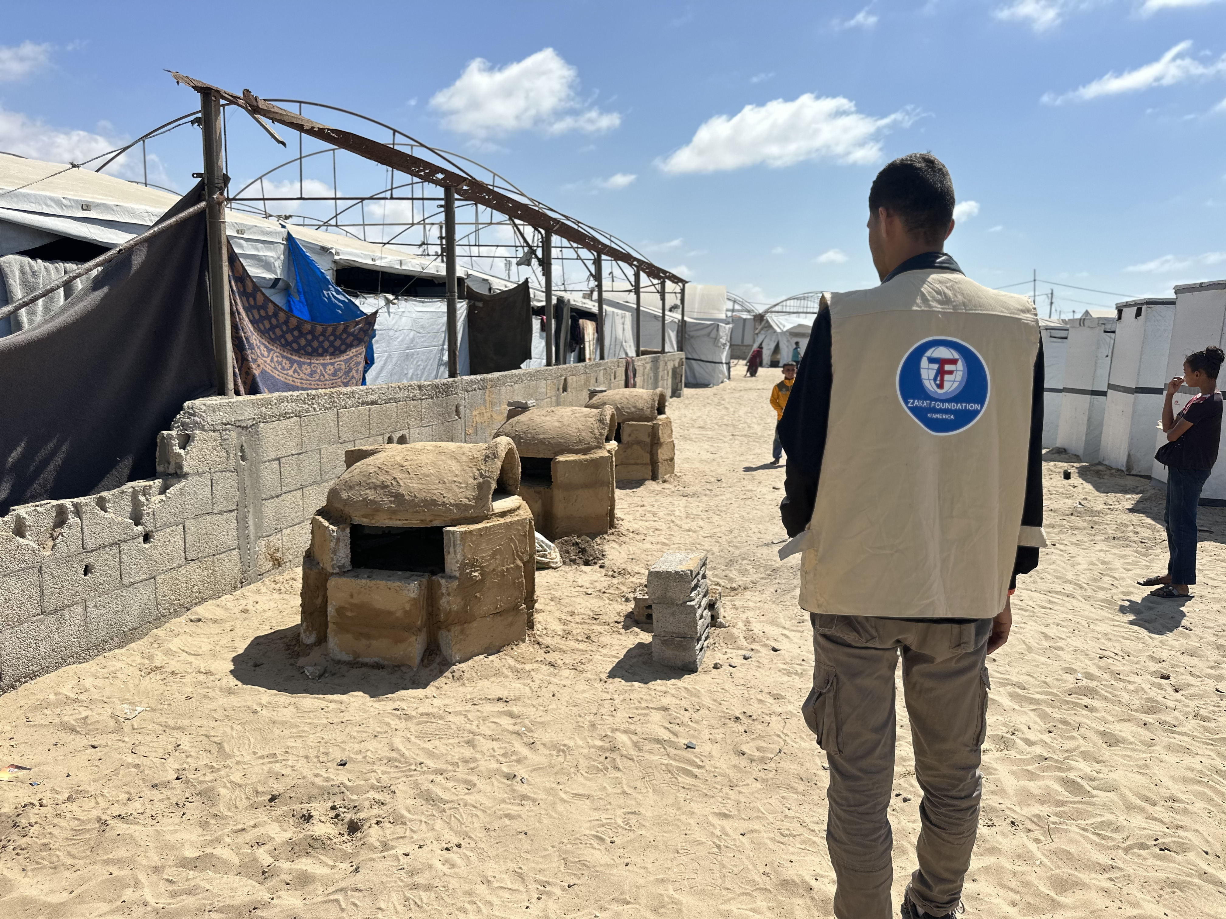 Bread ovens are installed as well to ensure proper food distribution