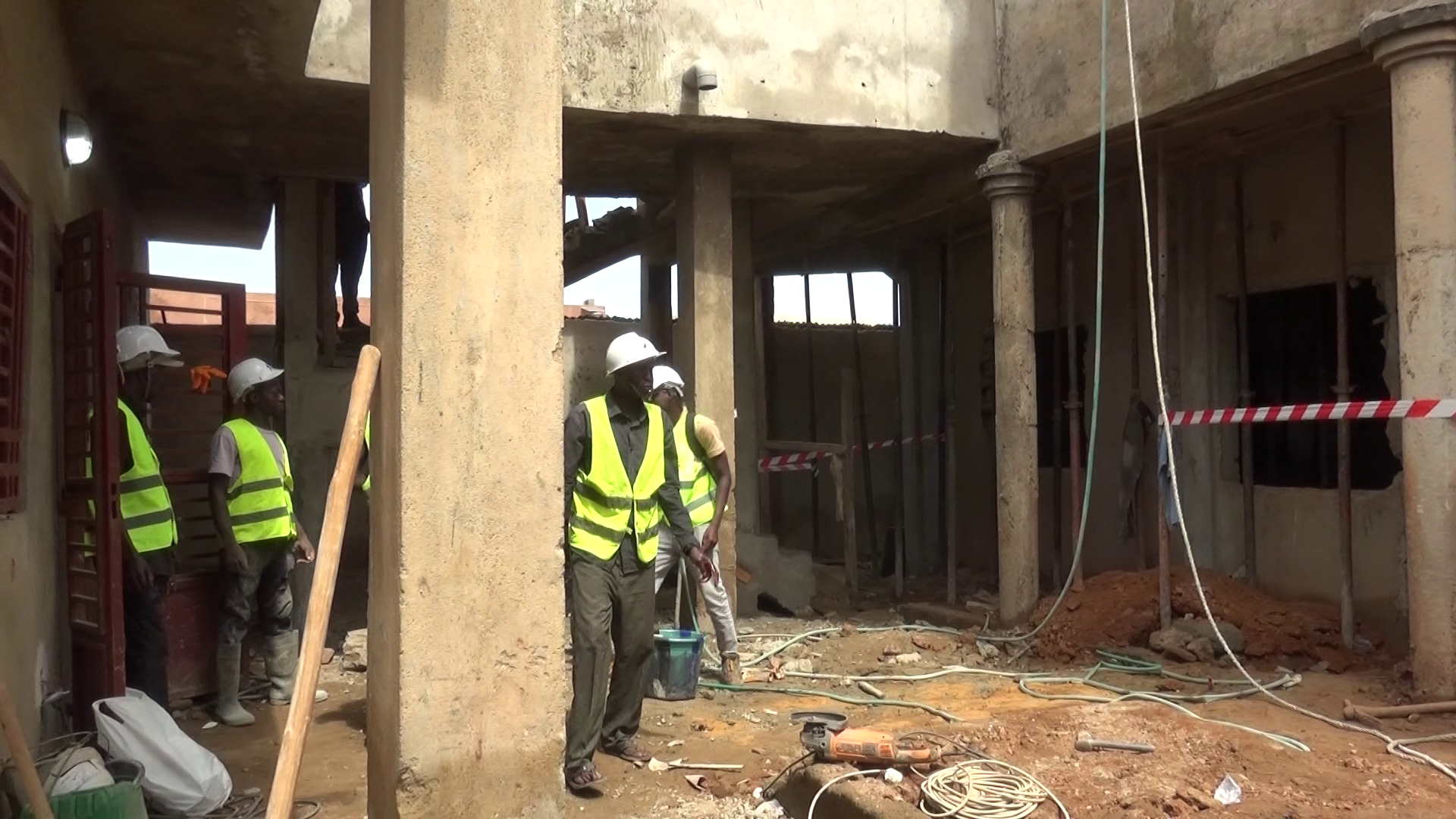 Construction of our orphanage is underway in Mali