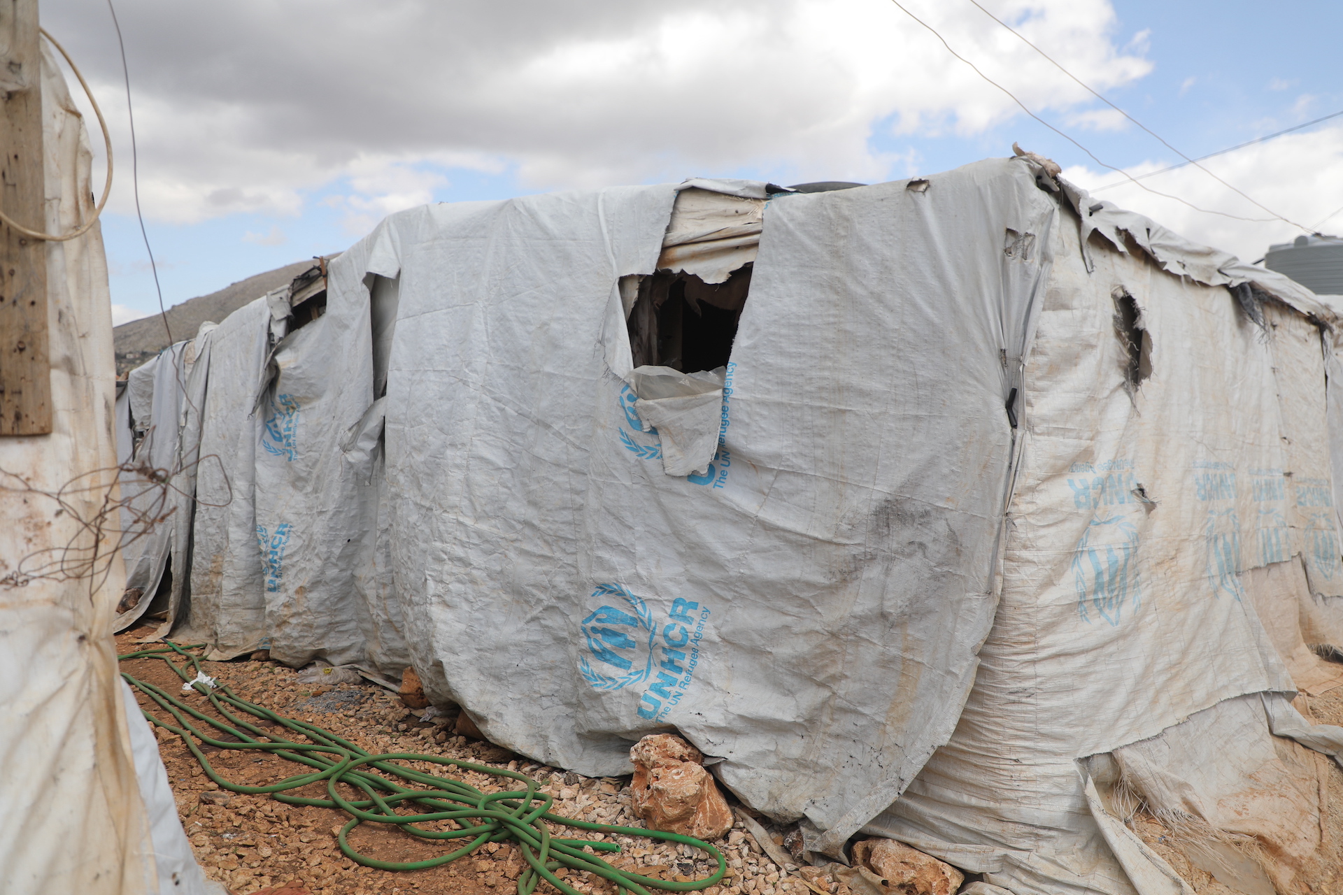 Displaced families continue to struggle to find security in these trying times