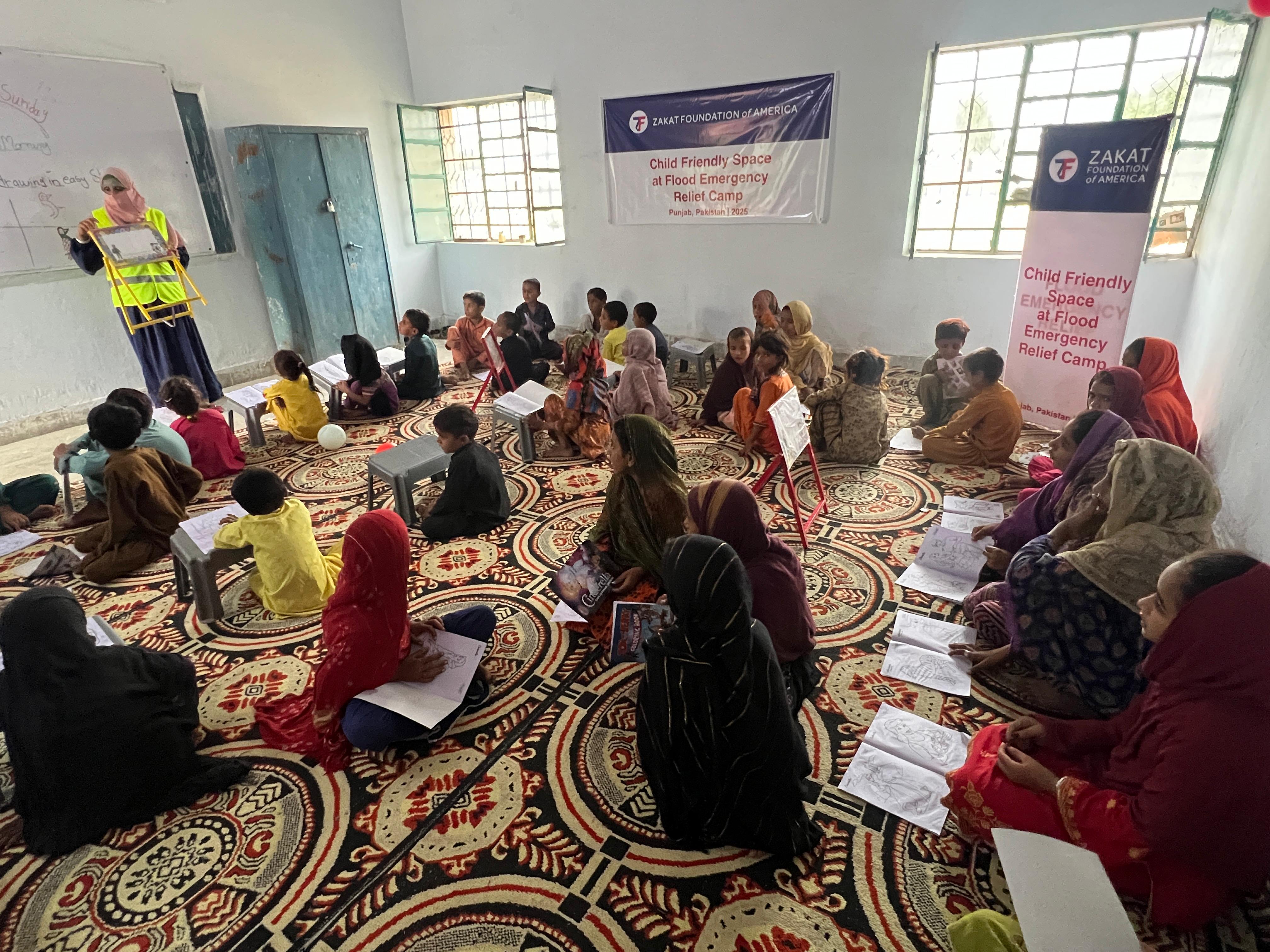 Education support opens doors of opportunity for flood-affected children in Pakistan
