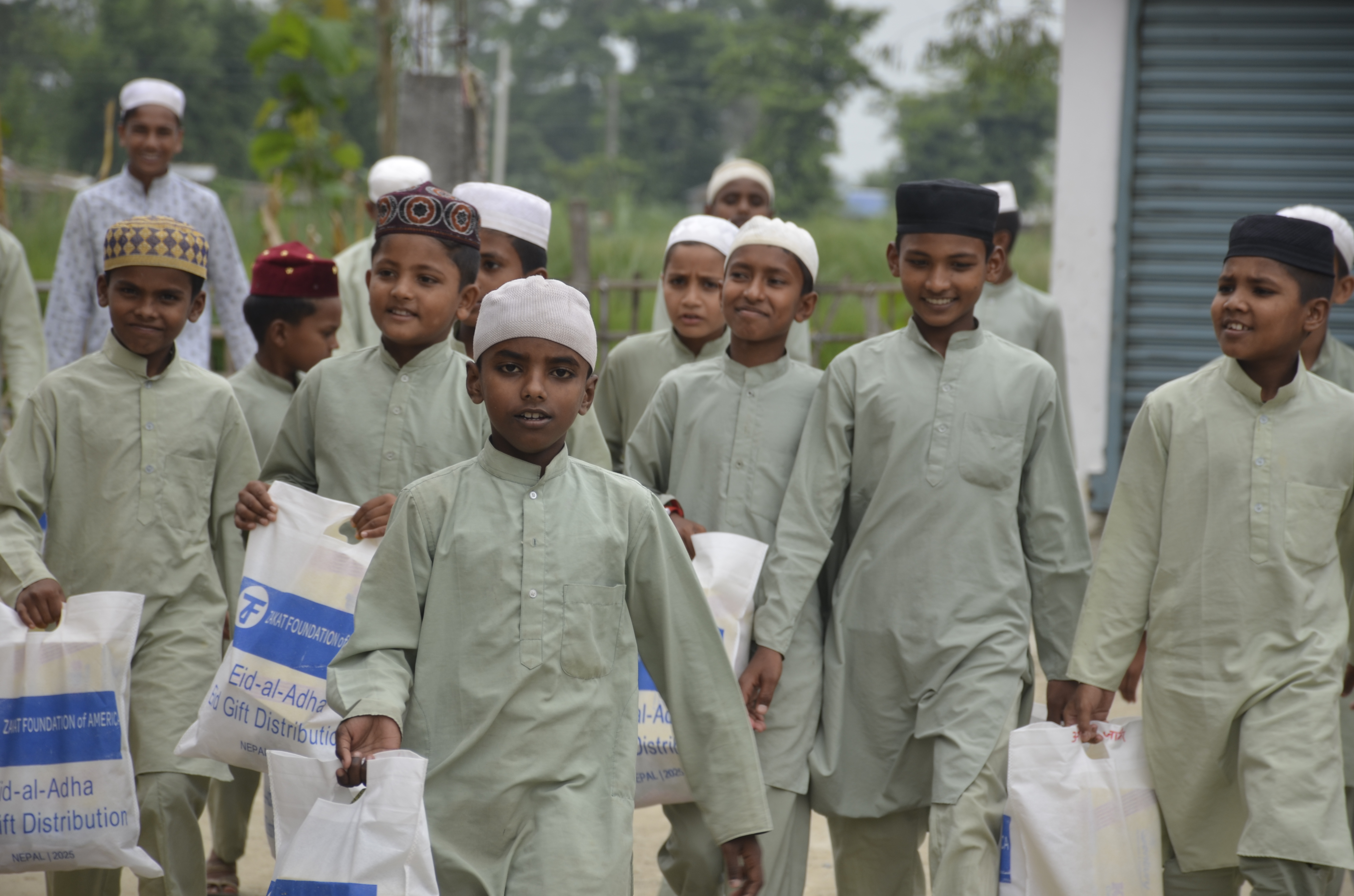 Eid gifts for our sponsored orphans bring a feeling of joy and togetherness