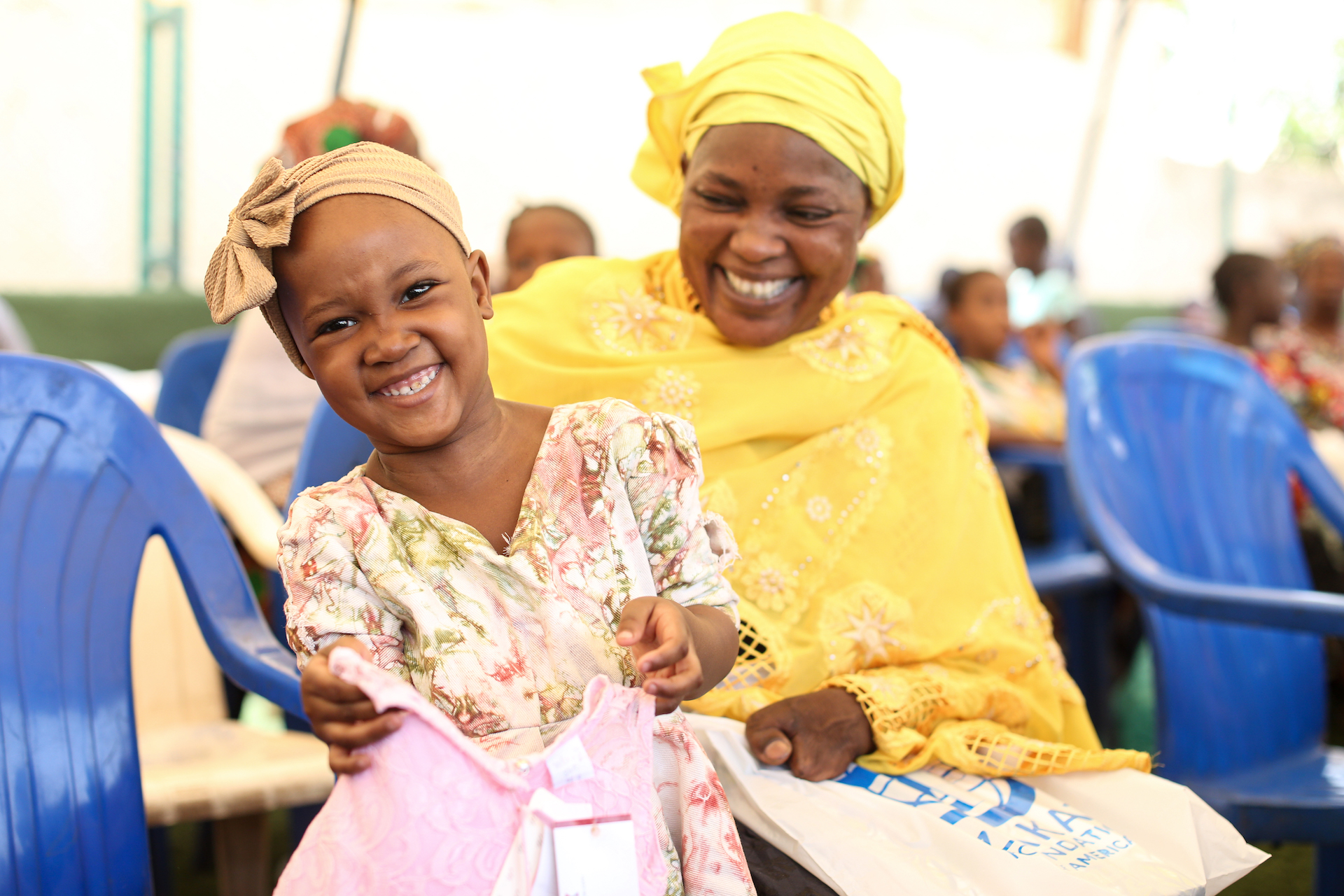 Eid was made extra special with a new dress for our sponsored orphan