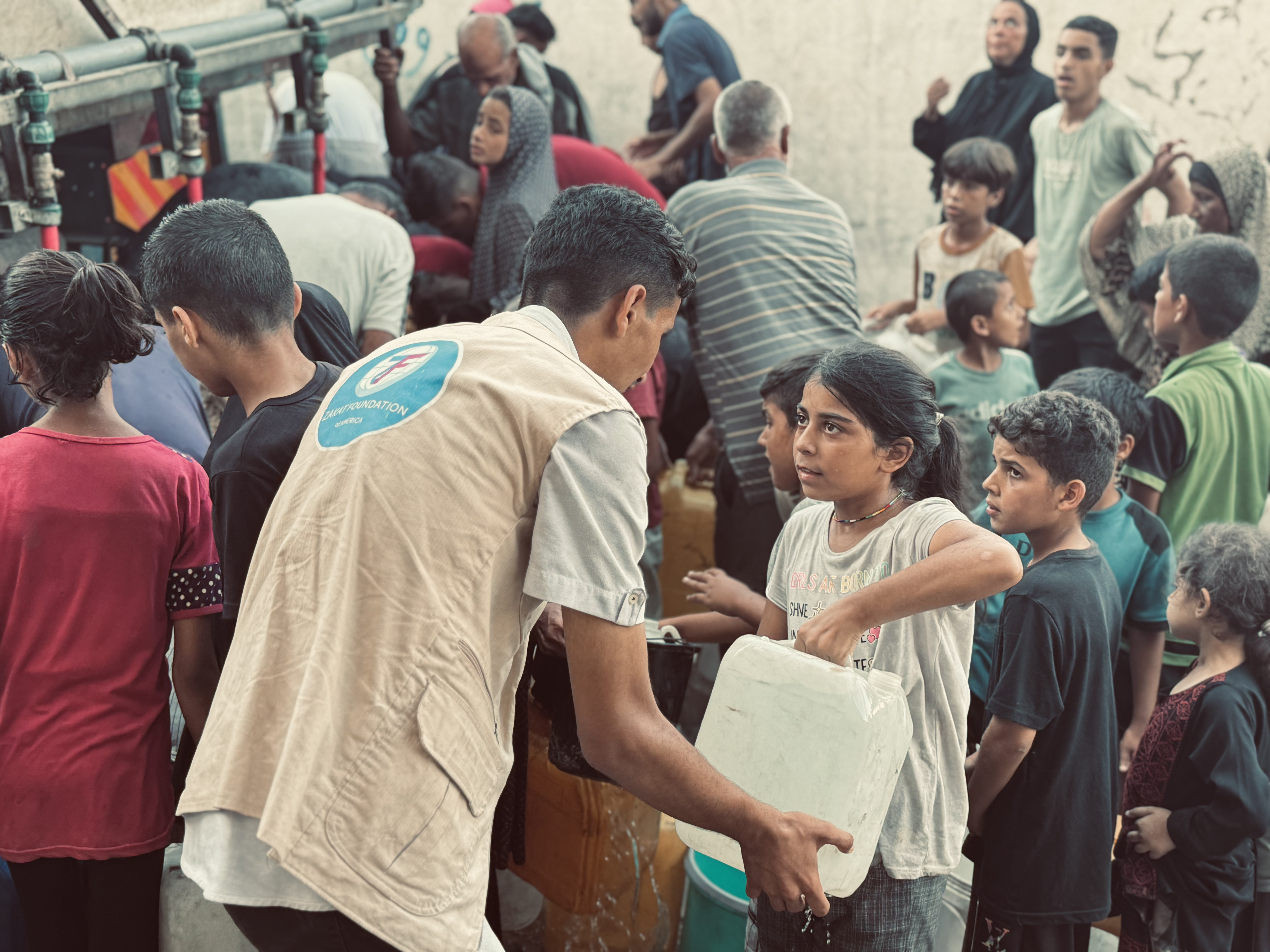 Every interaction in Gaza is a message of hope and comfort