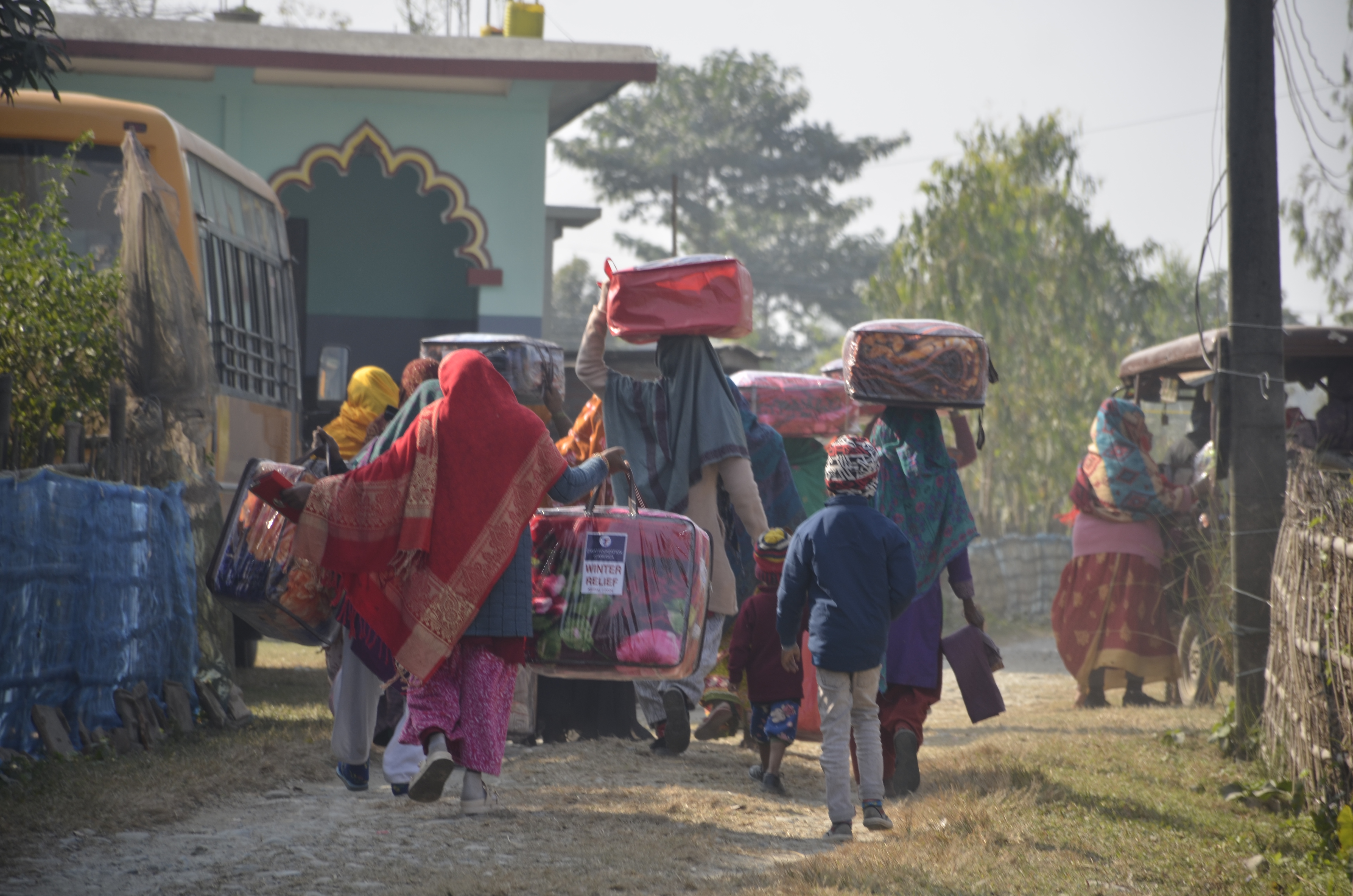 Families in Nepal are now protected from the winter chill through your gift of warmth