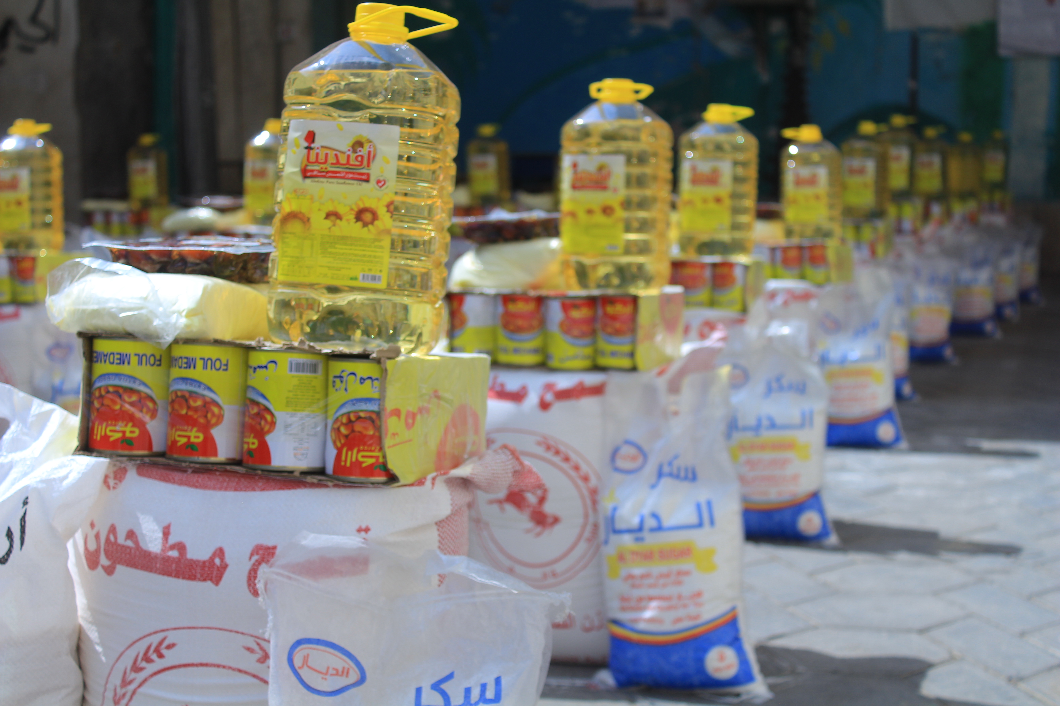 Food staples ensuring nourishing meals for Yemeni families