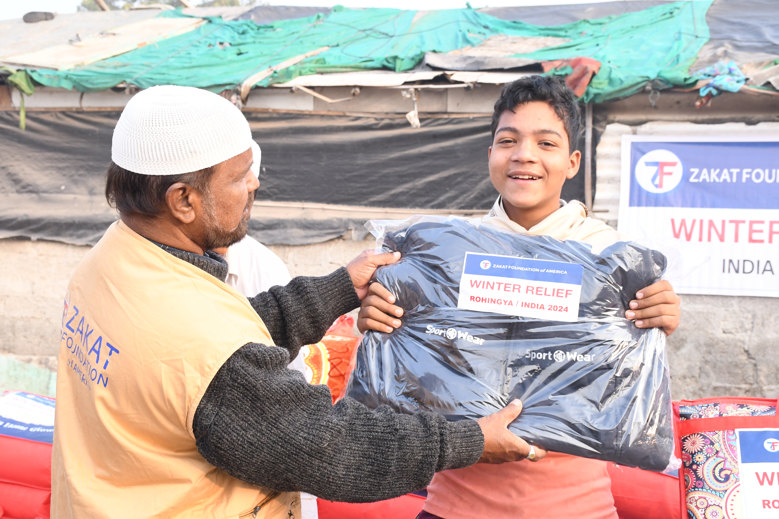 For refugee families warmth comes in relief and remembrance