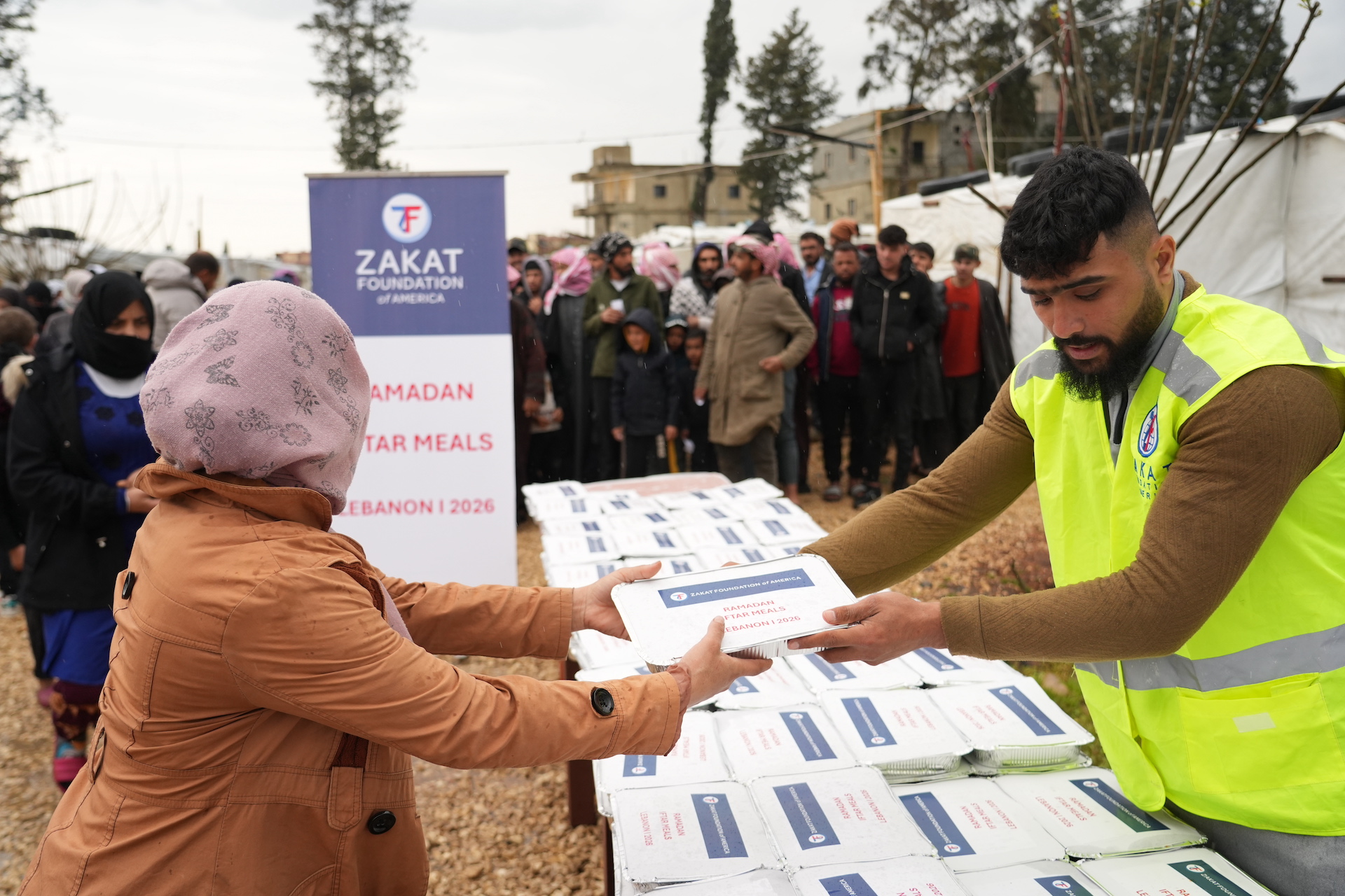 Hot iftar dinners ensure families have a filling meal at the end of a long day