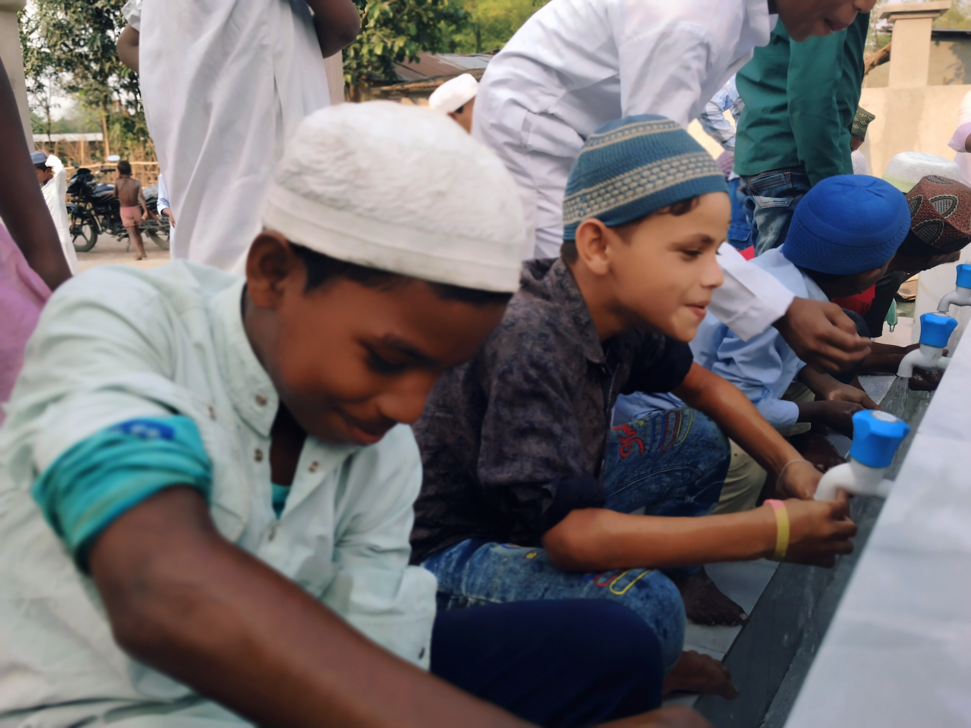 In India, ablution stations bring ease to local worshippers