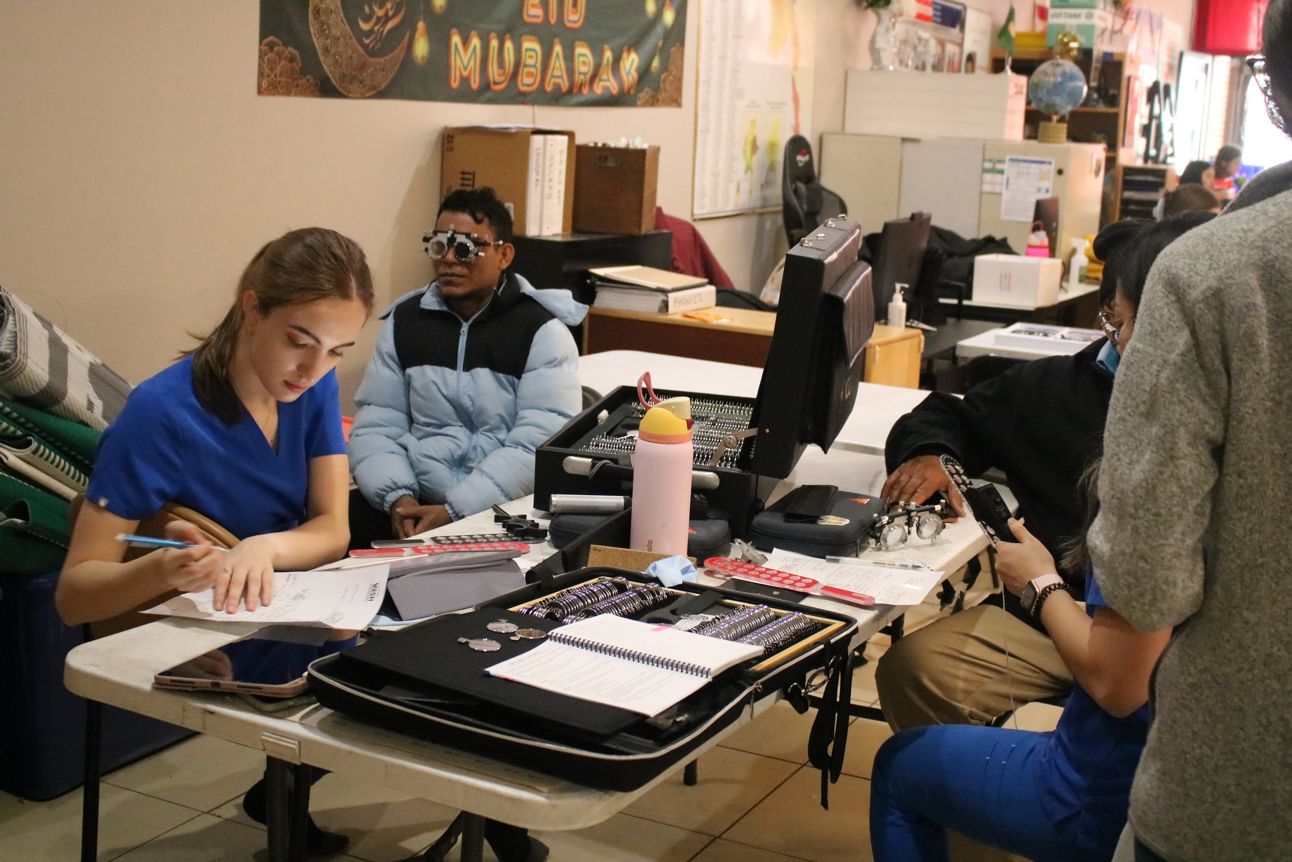 Medical assistance for refugee families is part of healing