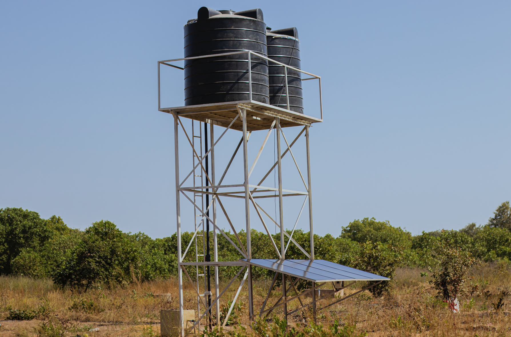 Our borehole project in The Gambia provides clean water for large communities
