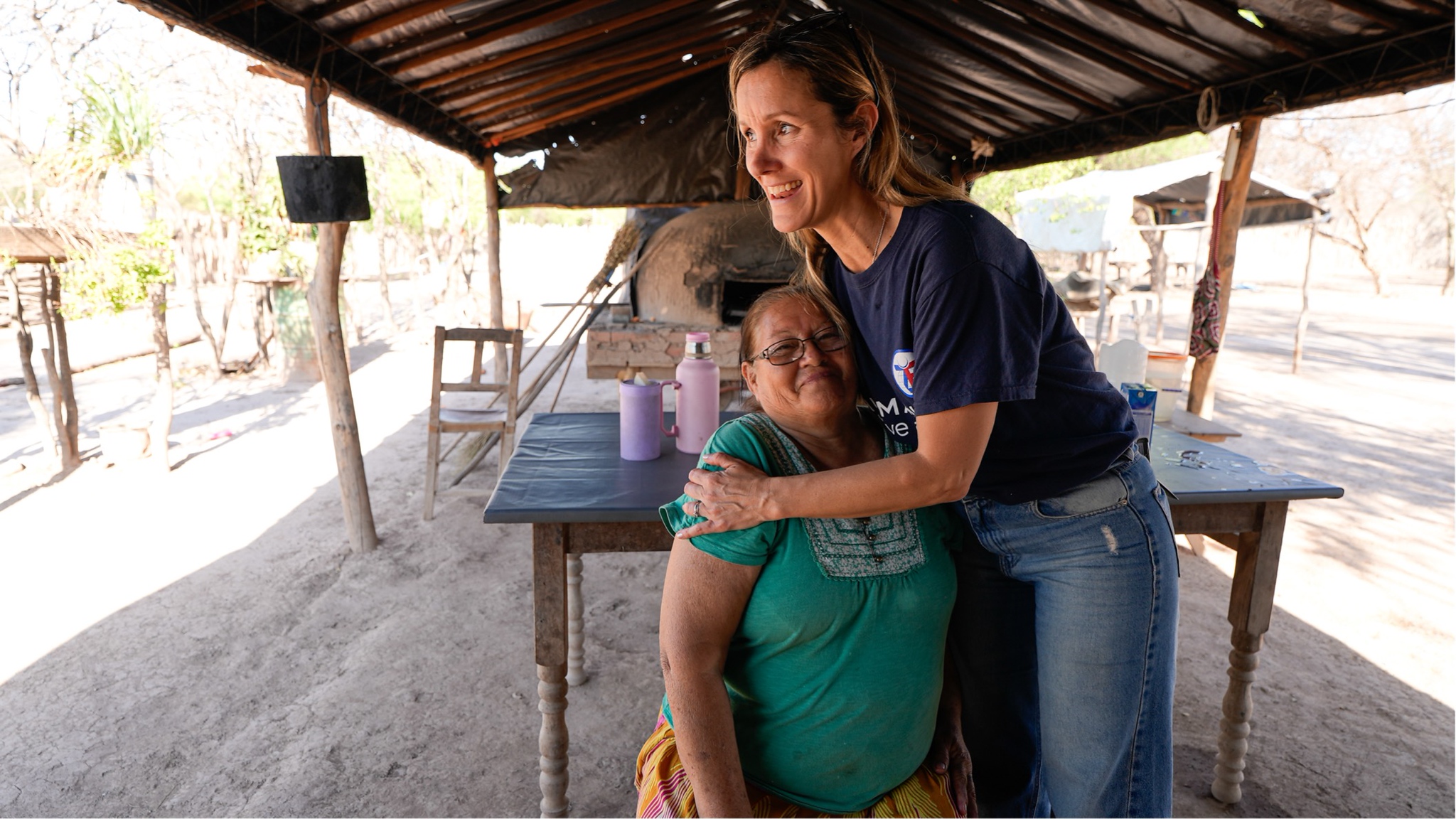Our field team in Argentina have a special connection to community seniors