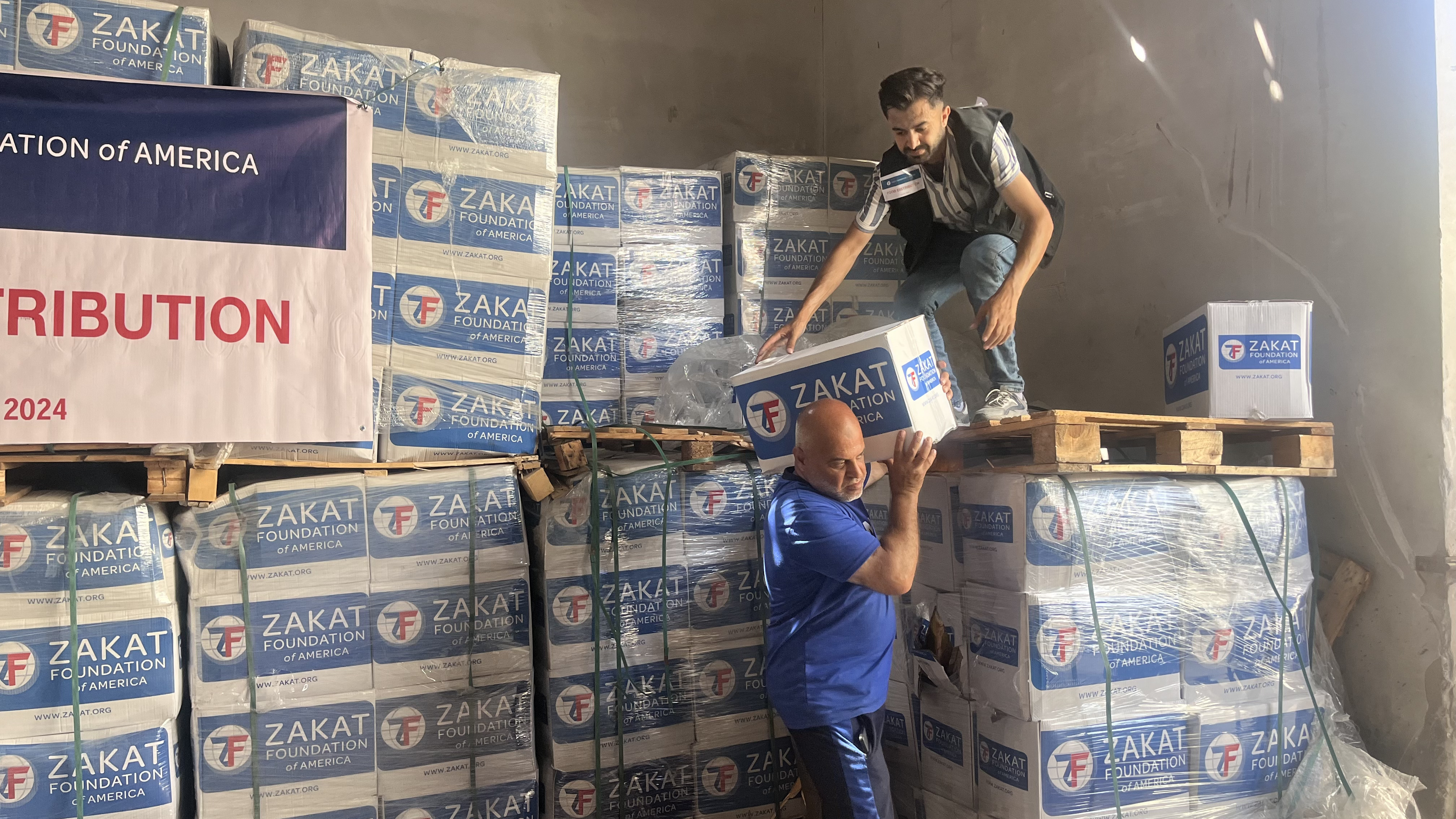 Our field teams in Gaza work courageously to bring supplies to families