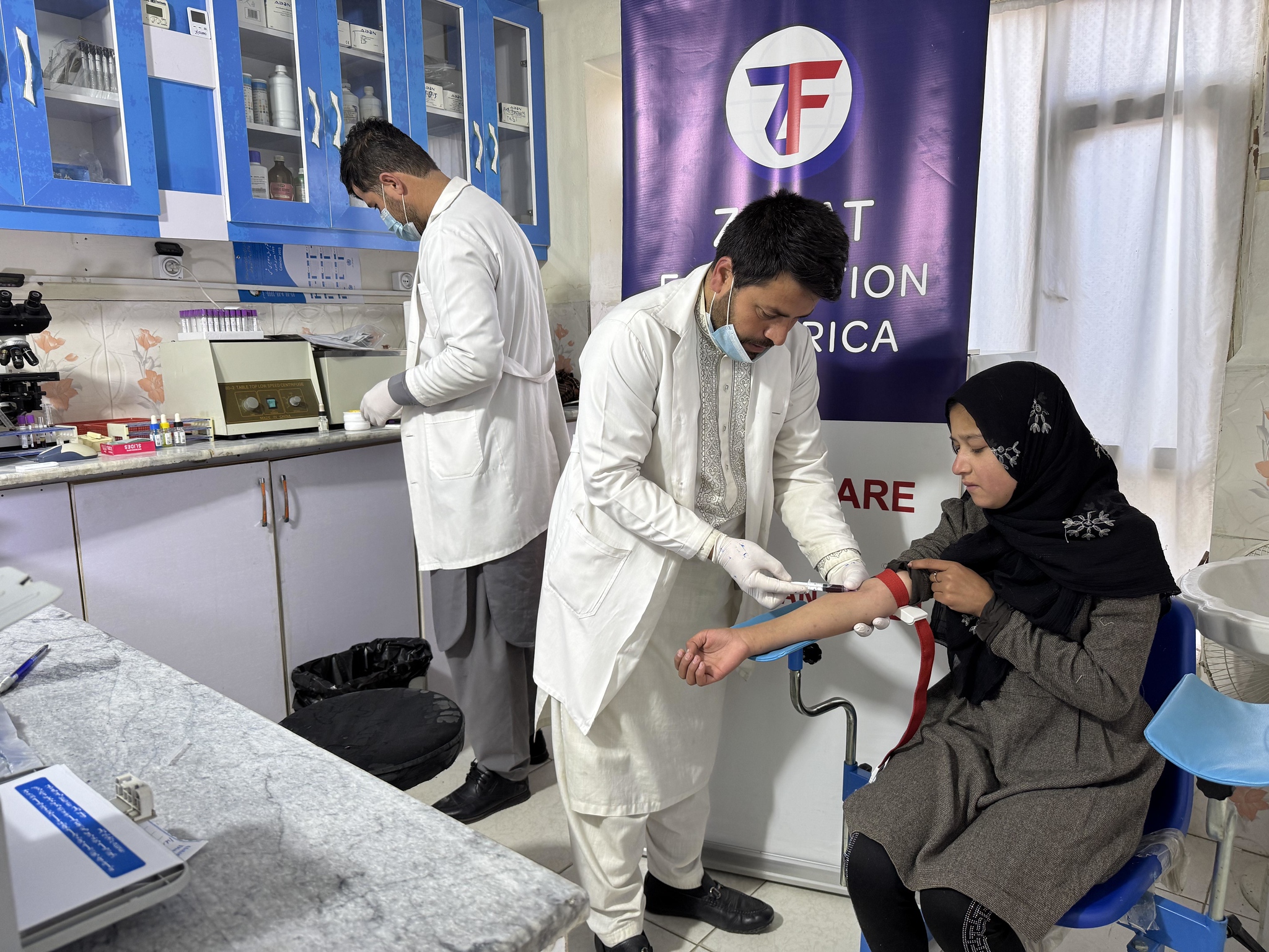 Our health services for sponsored orphans in Afghanistan provide annual checkups