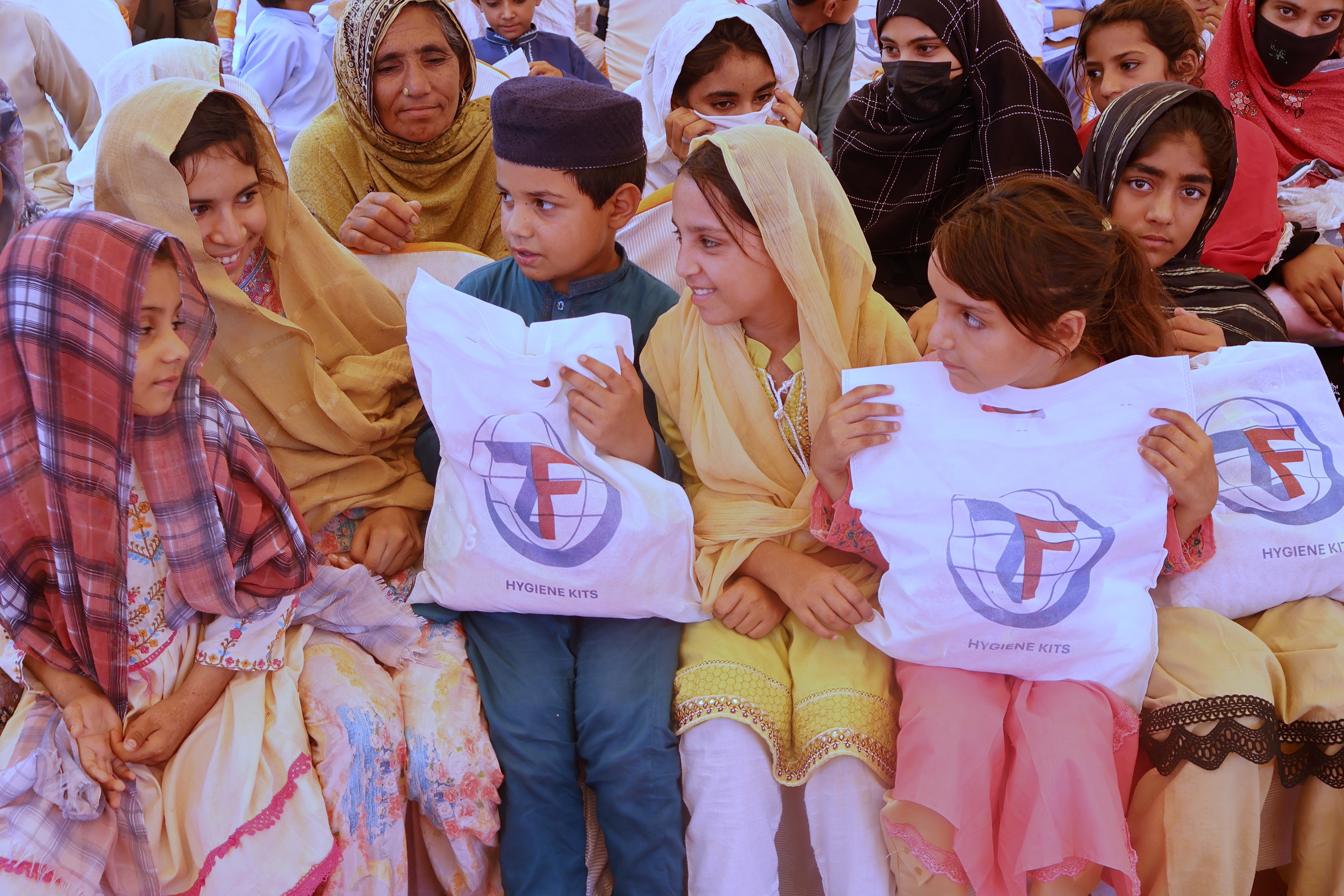 Our hygiene kits provide families with essentials to promote cleanliness