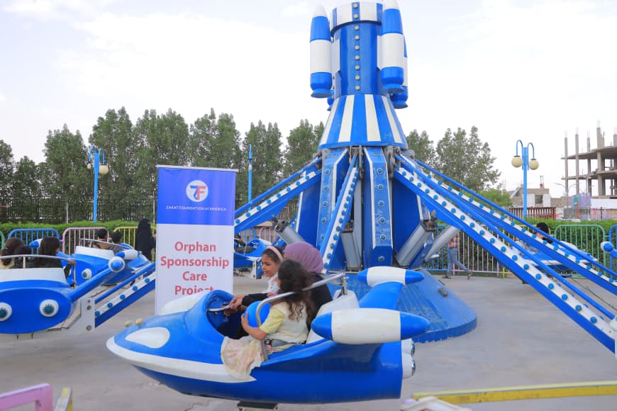 Our sponsored orphans enjoy a day of fun