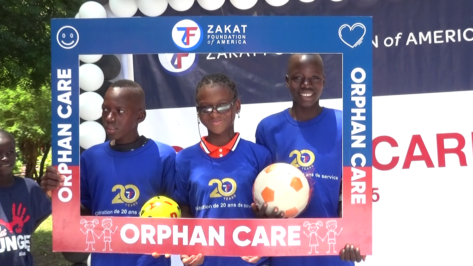 Our sponsored orphans in Mali on a day of recreation