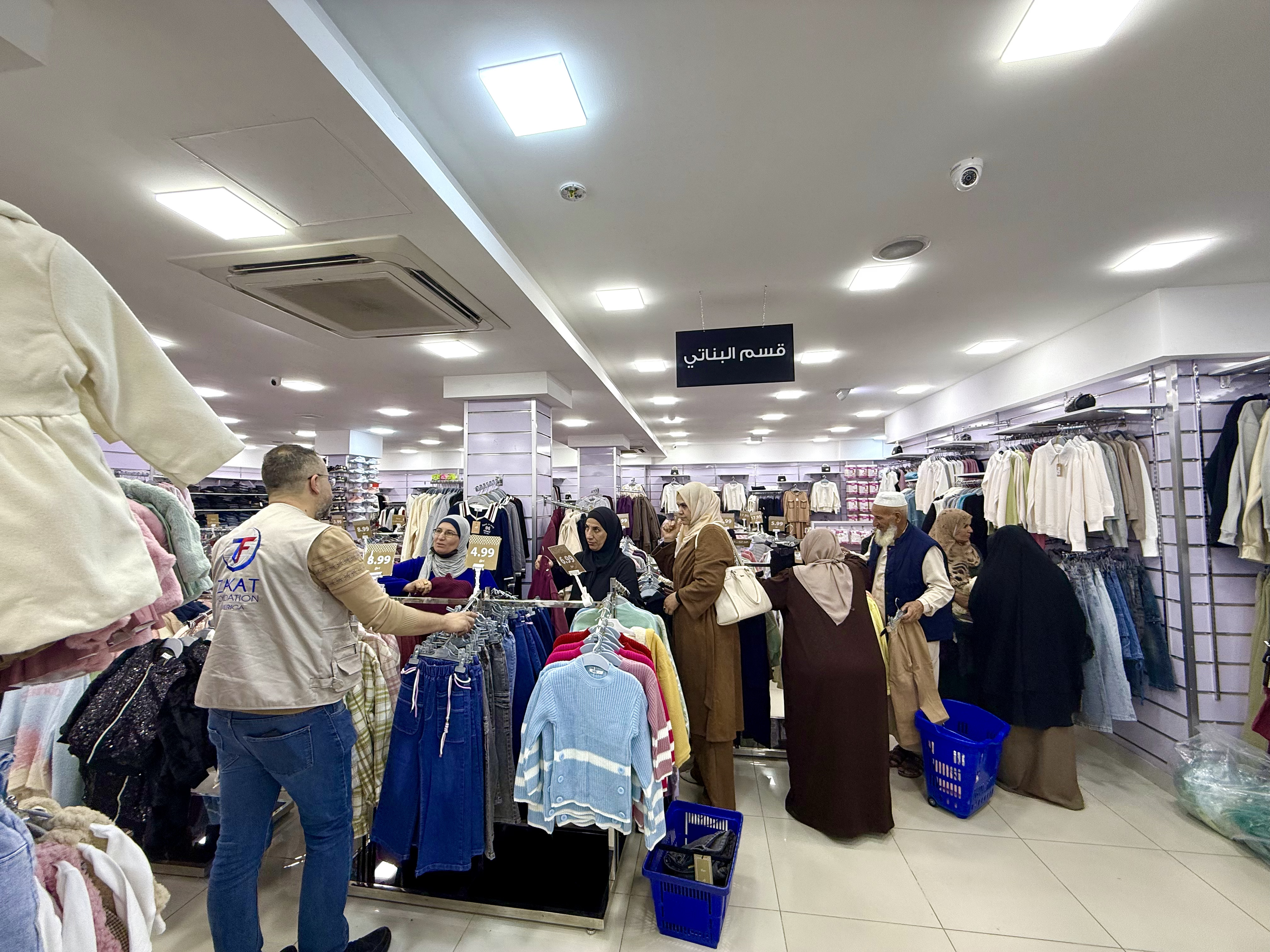 Our team assists families in Jordan with winter relief support