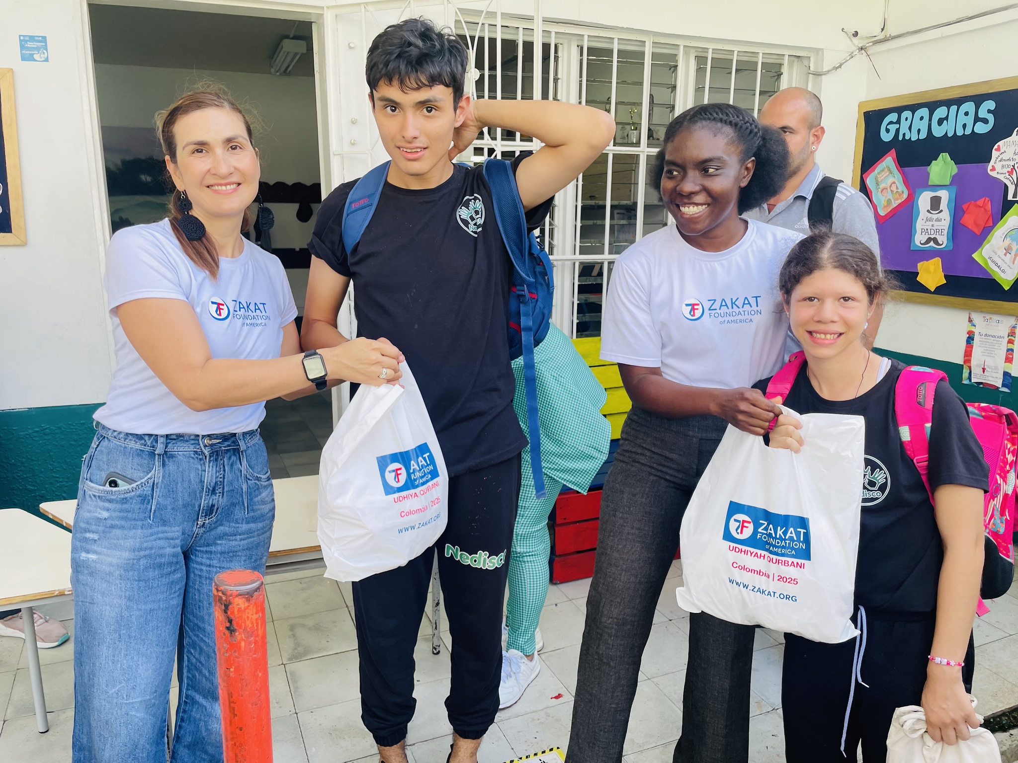 Our teams distribute Udhiyah-Qurbani shares to children