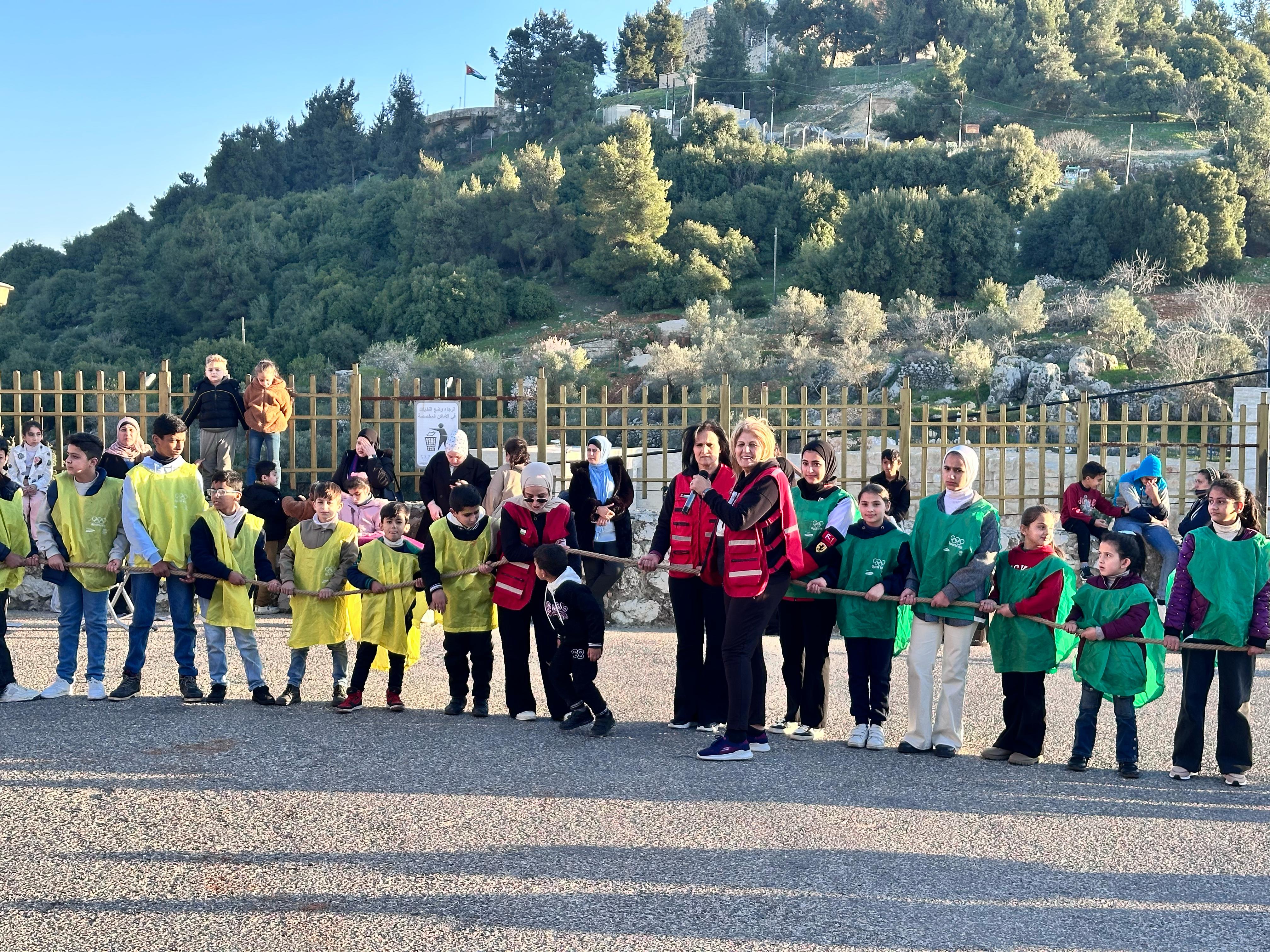 Our teams enjoy a day of games and fun with our sponsored orphans