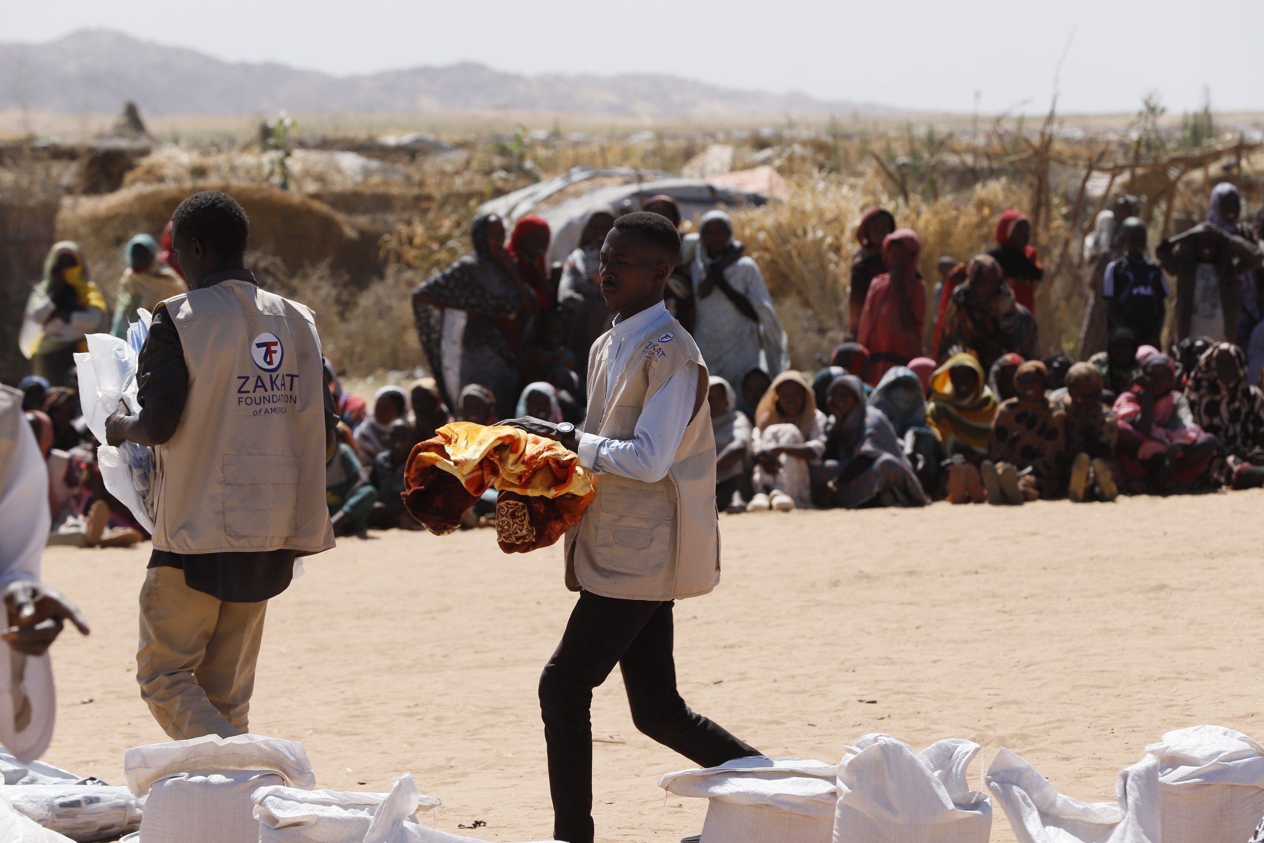 Our teams in Sudan distribute essentials to displaced families
