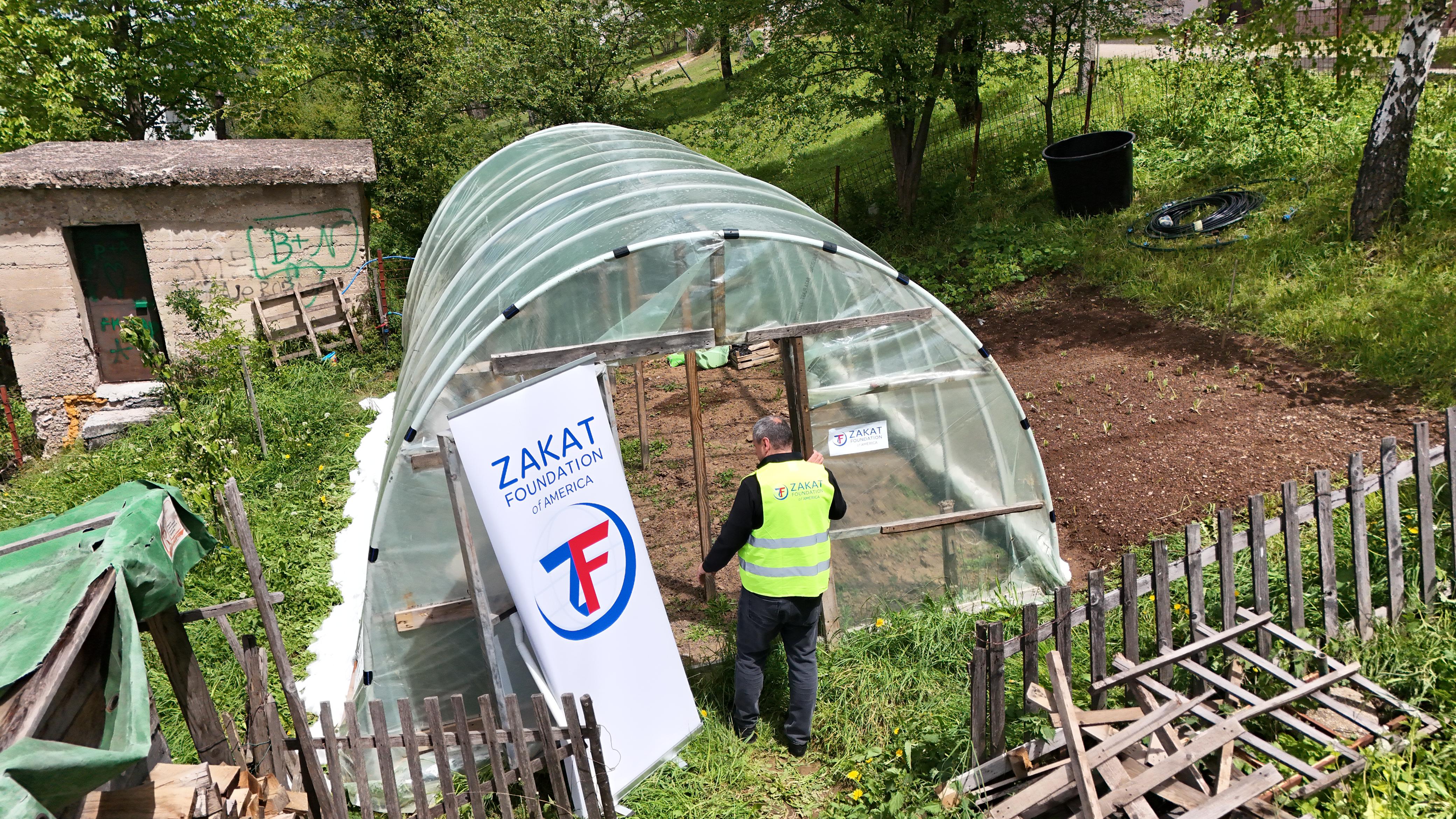 Our teams inspect greenhoues to ensure quality yields the quantity to help farming families