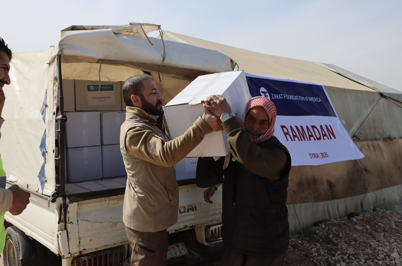 Ramadan food packages ensure Syrian families have filling meals to break their fasts