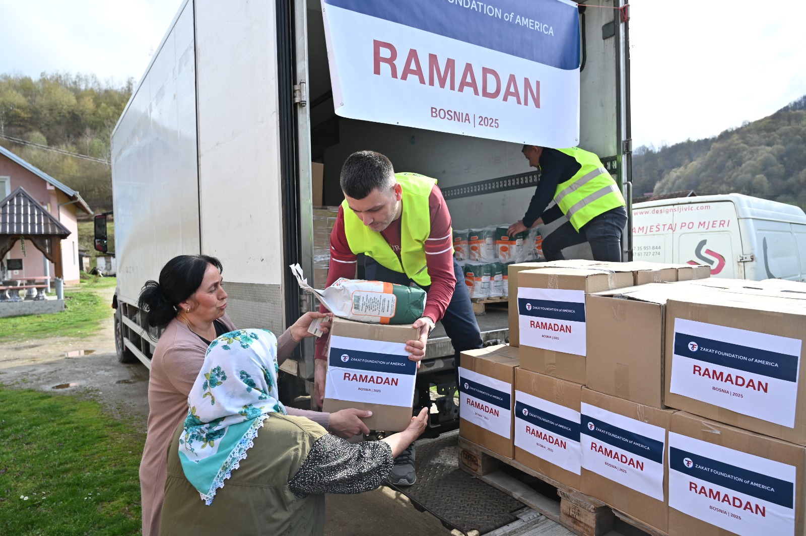 Ramadan food packages for these women in Bosnia will help feed their families to up to 15 days