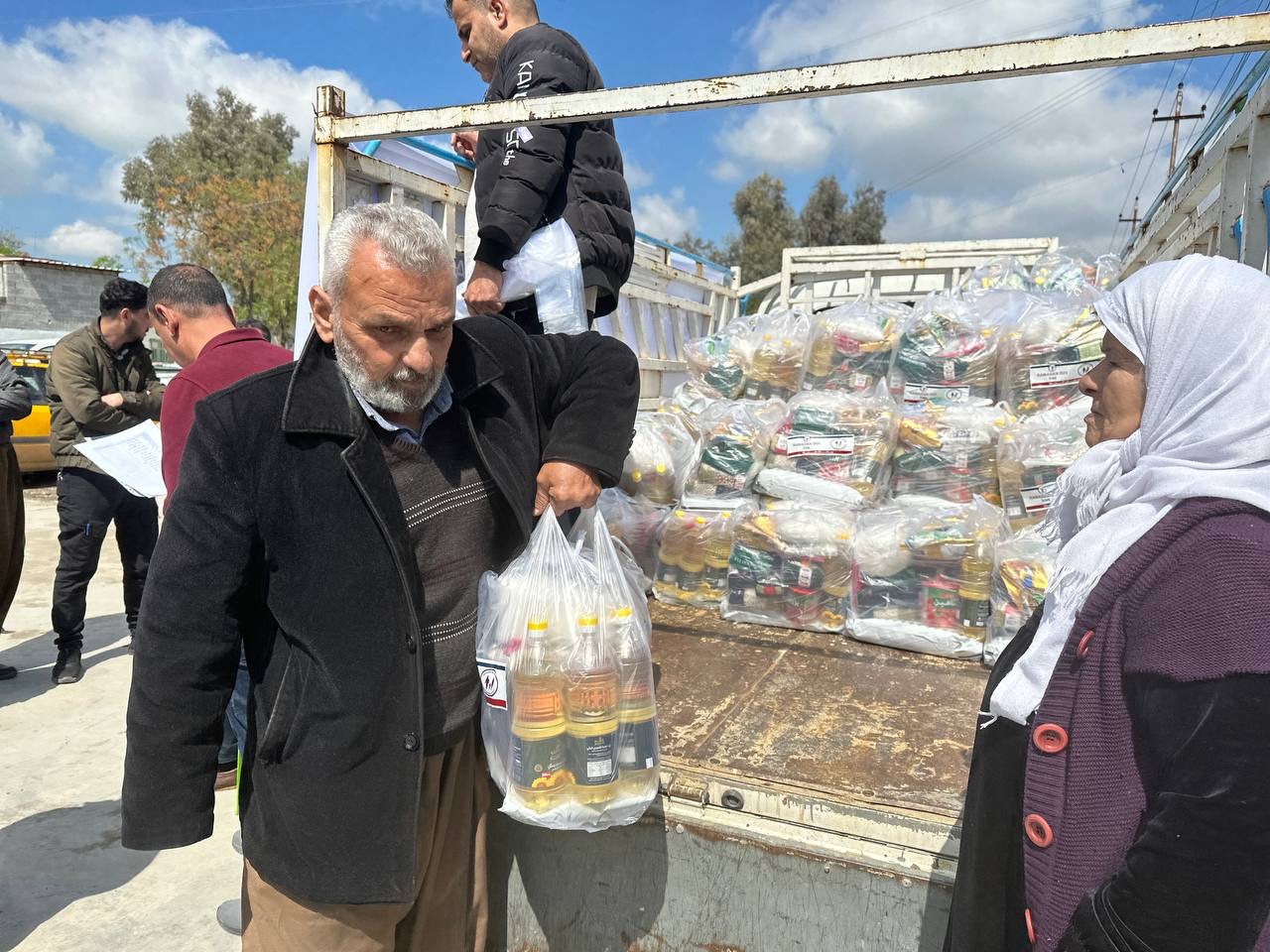Ramadan food packages in Iraq ensure families have the staples they need for iftar meals at home