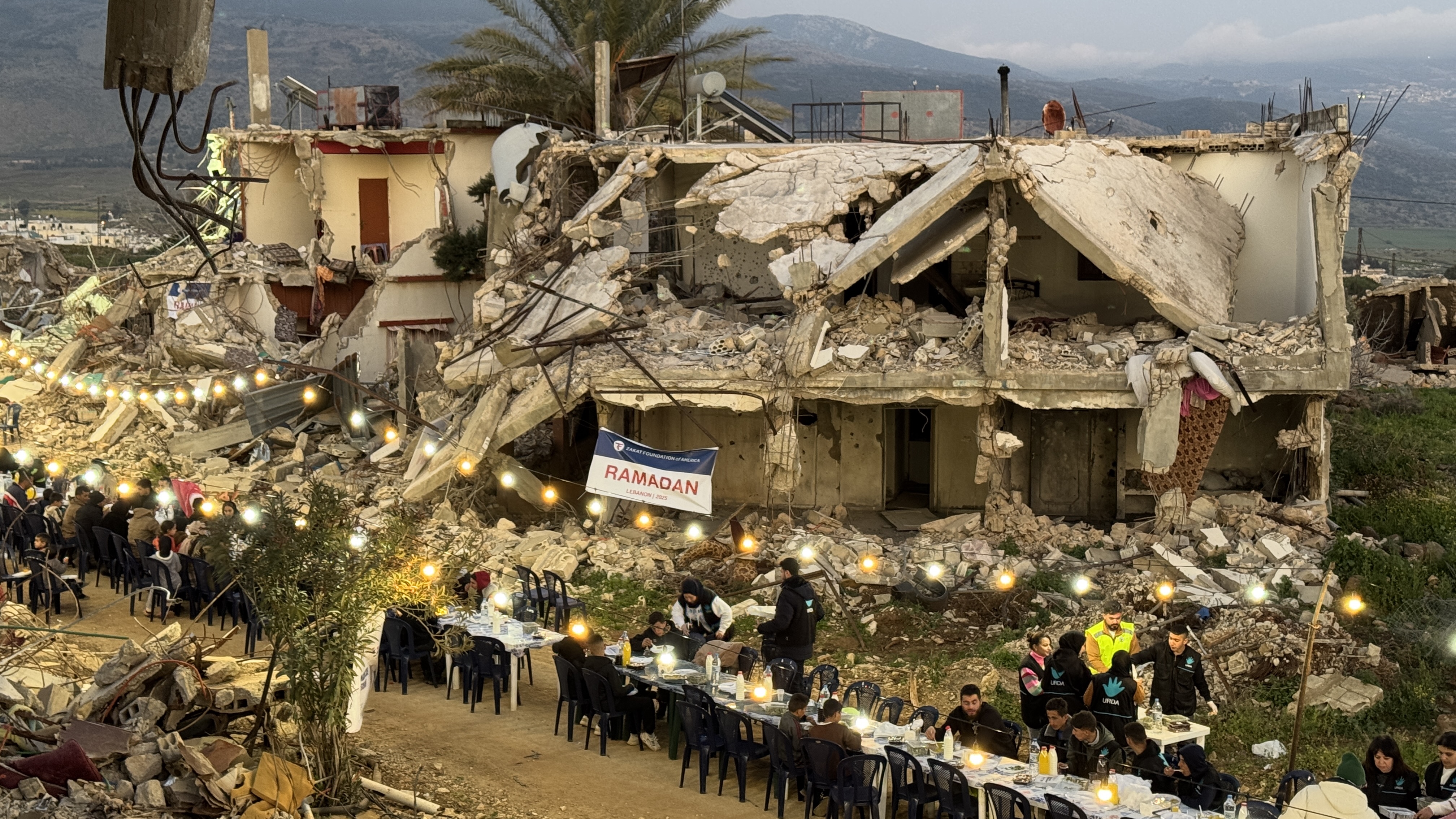 Ramadan is the season of giving, thank you for sharing your meal with them