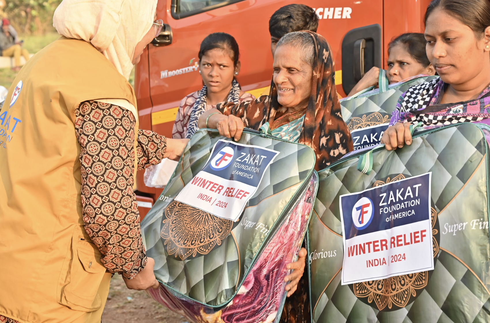 Warm exchanges at our distributions bring hope to the forgotten