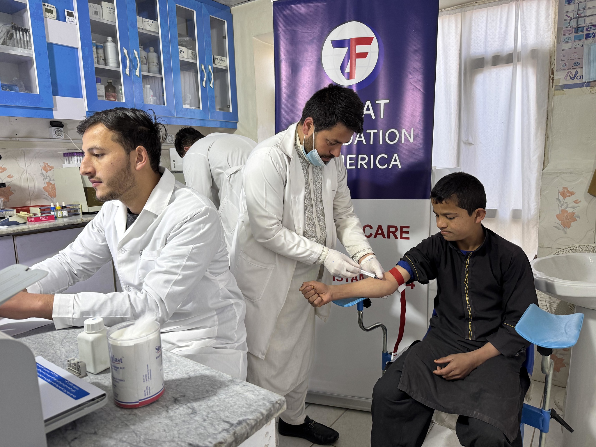 Sponsored orphans in Afghanistan receive health screenings and care