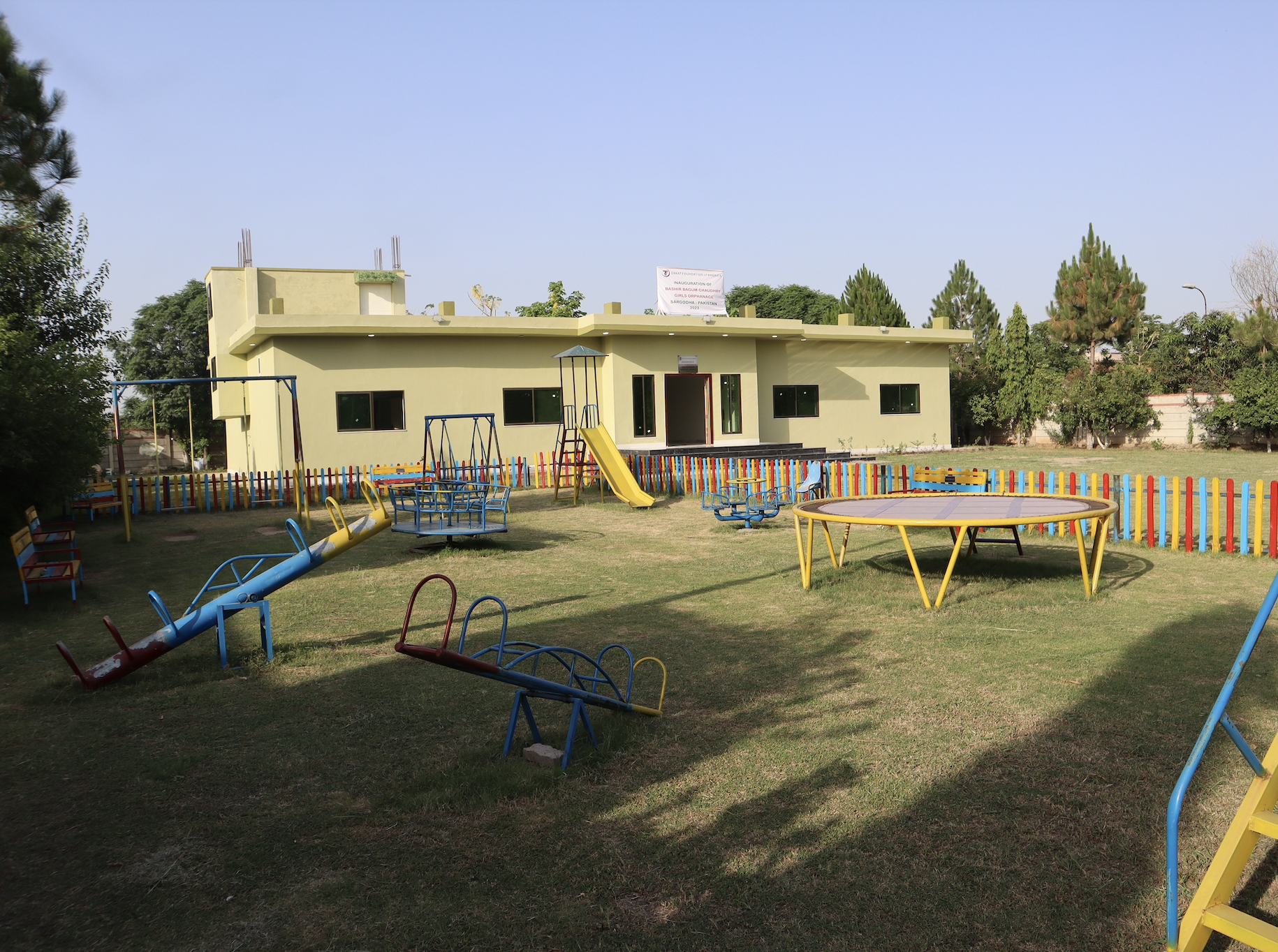 The Bashir Bagum Chaudhry Girls Orphanage in Pakistan provides safety and recreation