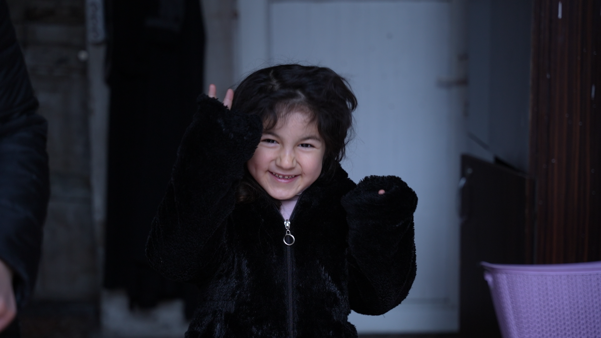 This smile when given a winter coat will warm everyone's heart