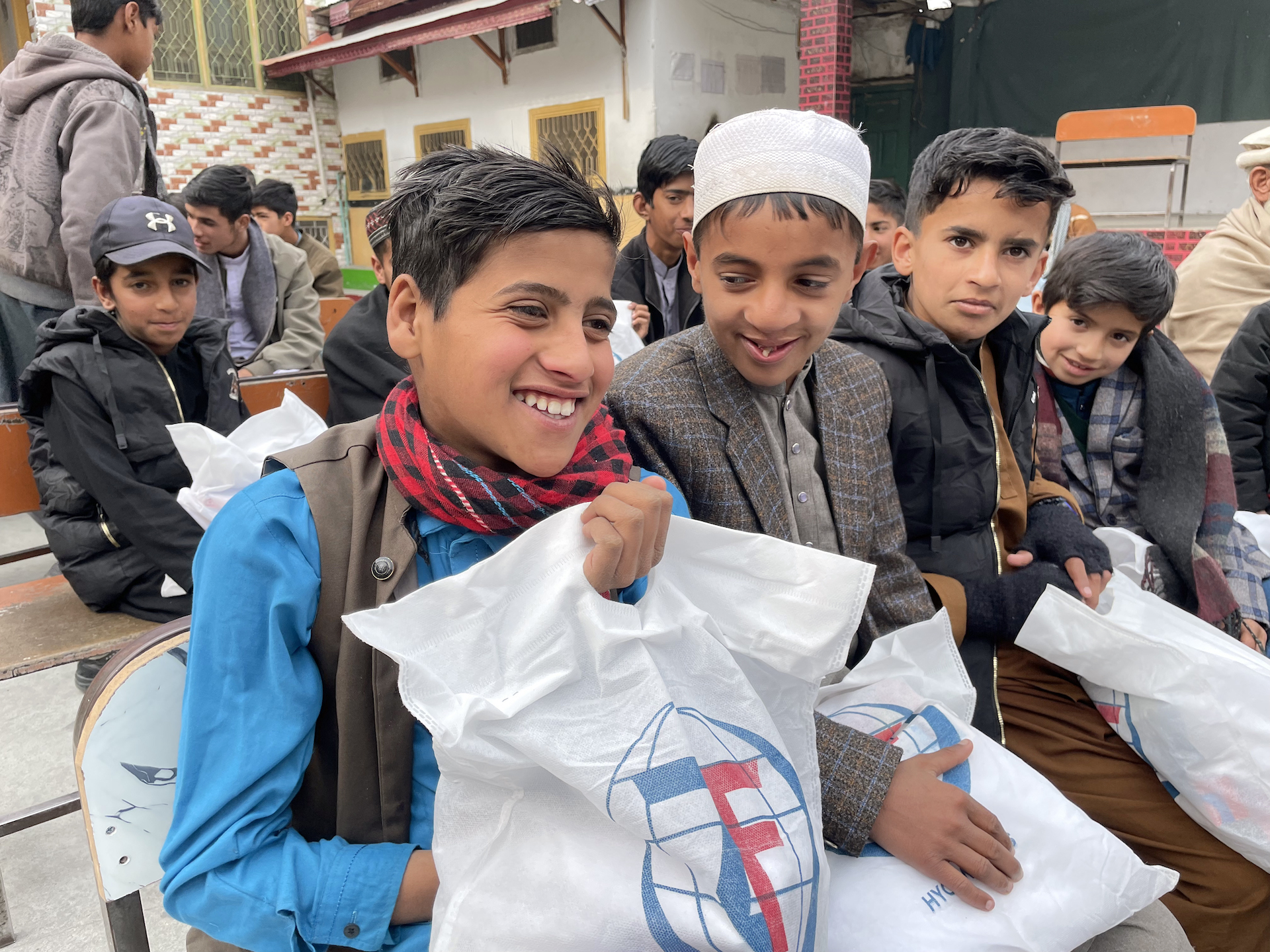 Through our Orphan care program we teach hygiene skills and give kits to promote health and wellness