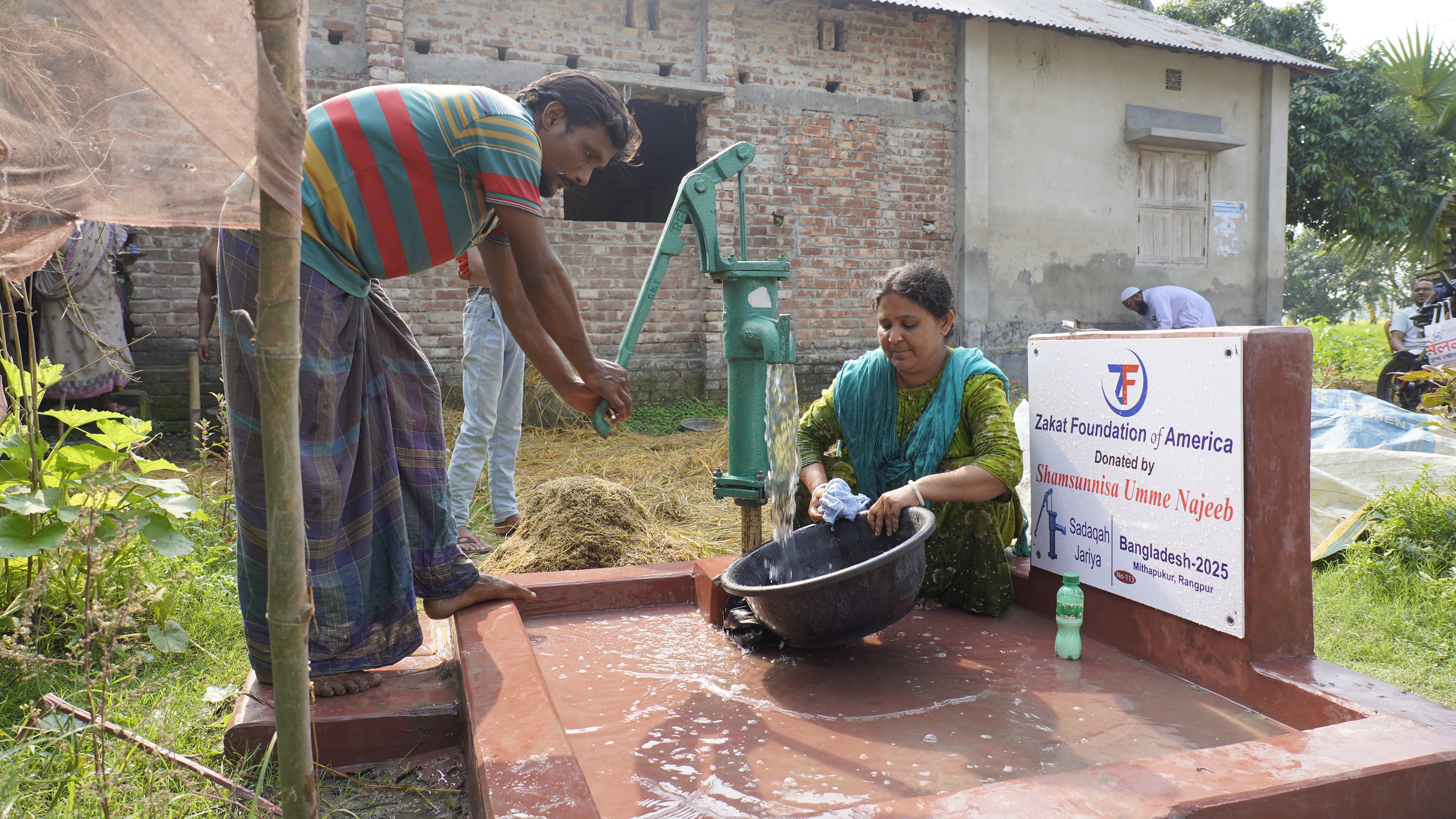 Water access in Bangladesh helps families secure clean water without the threat of disease