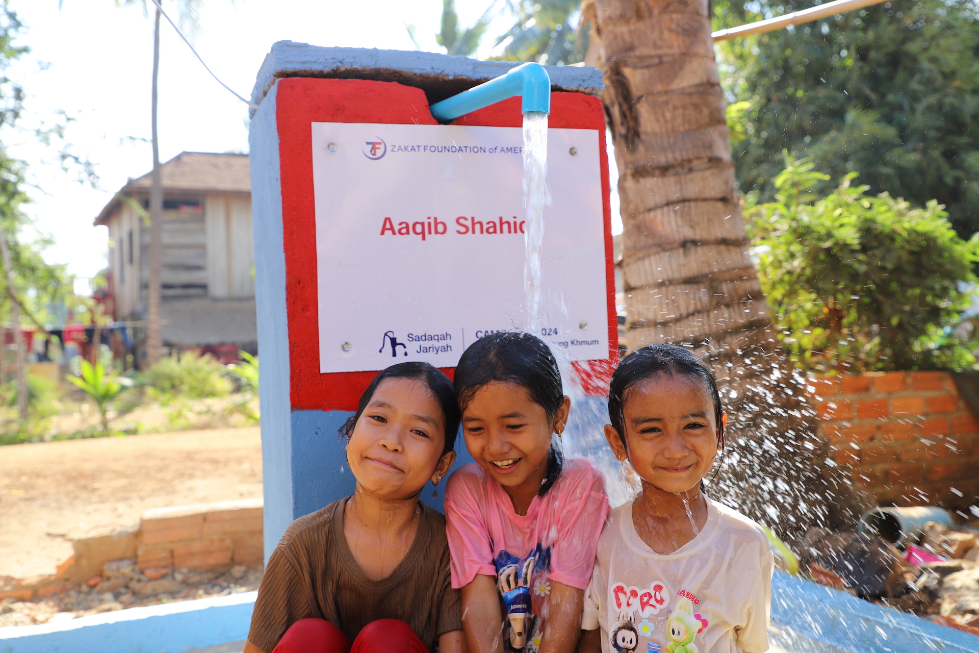 Water wells bring comfort, health, and happiness to families facing water insecurity