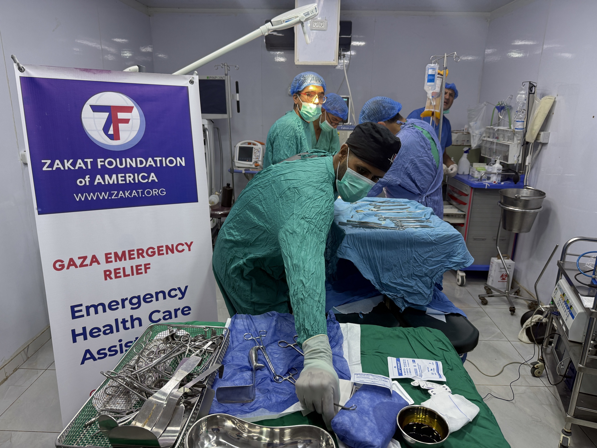 We ensure medical professionals have the equipment and medicine needed to save lives